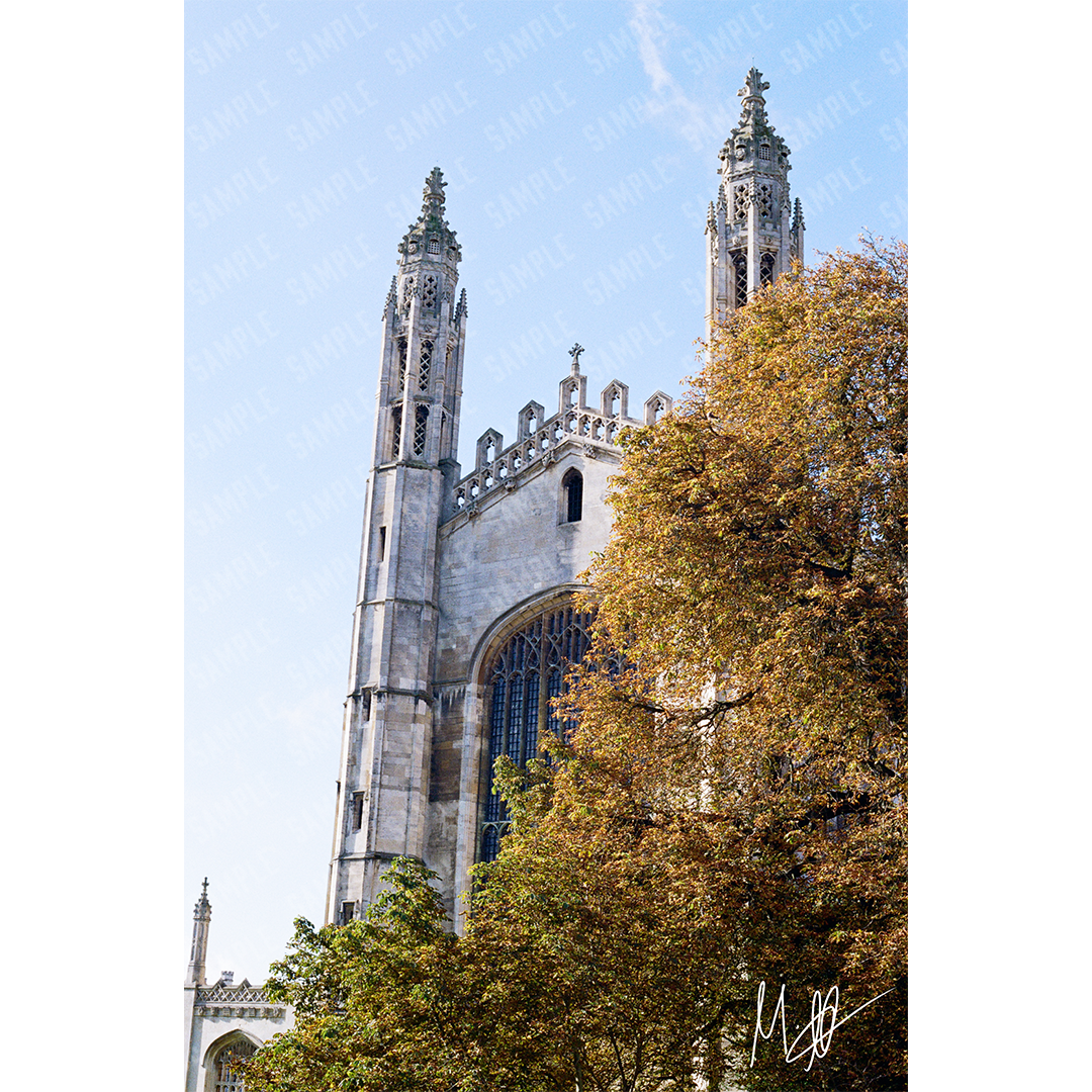 An Autumnal Chapel (Canvas or Aluminum)