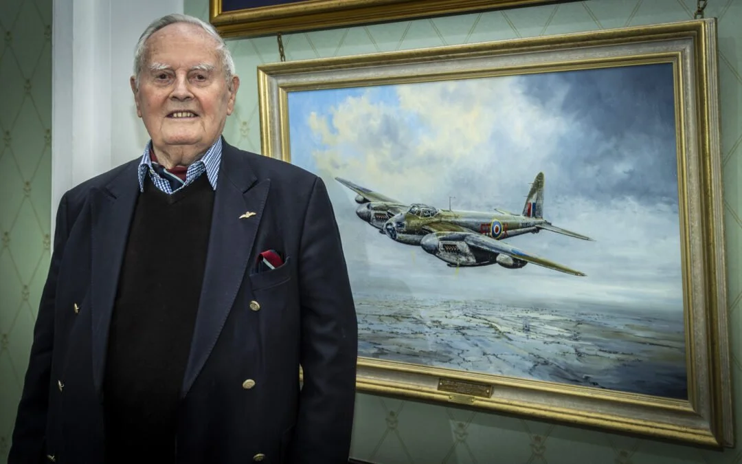 Christmas Social with Flt Lt (Ret'd) Colin Bell DFC
