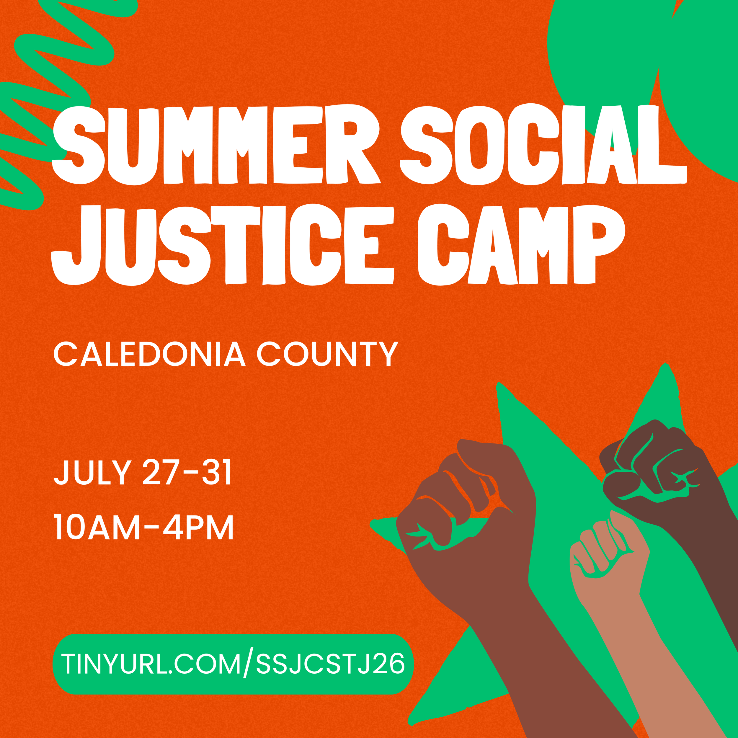 Summer Social Justice Camp (Caledonia)