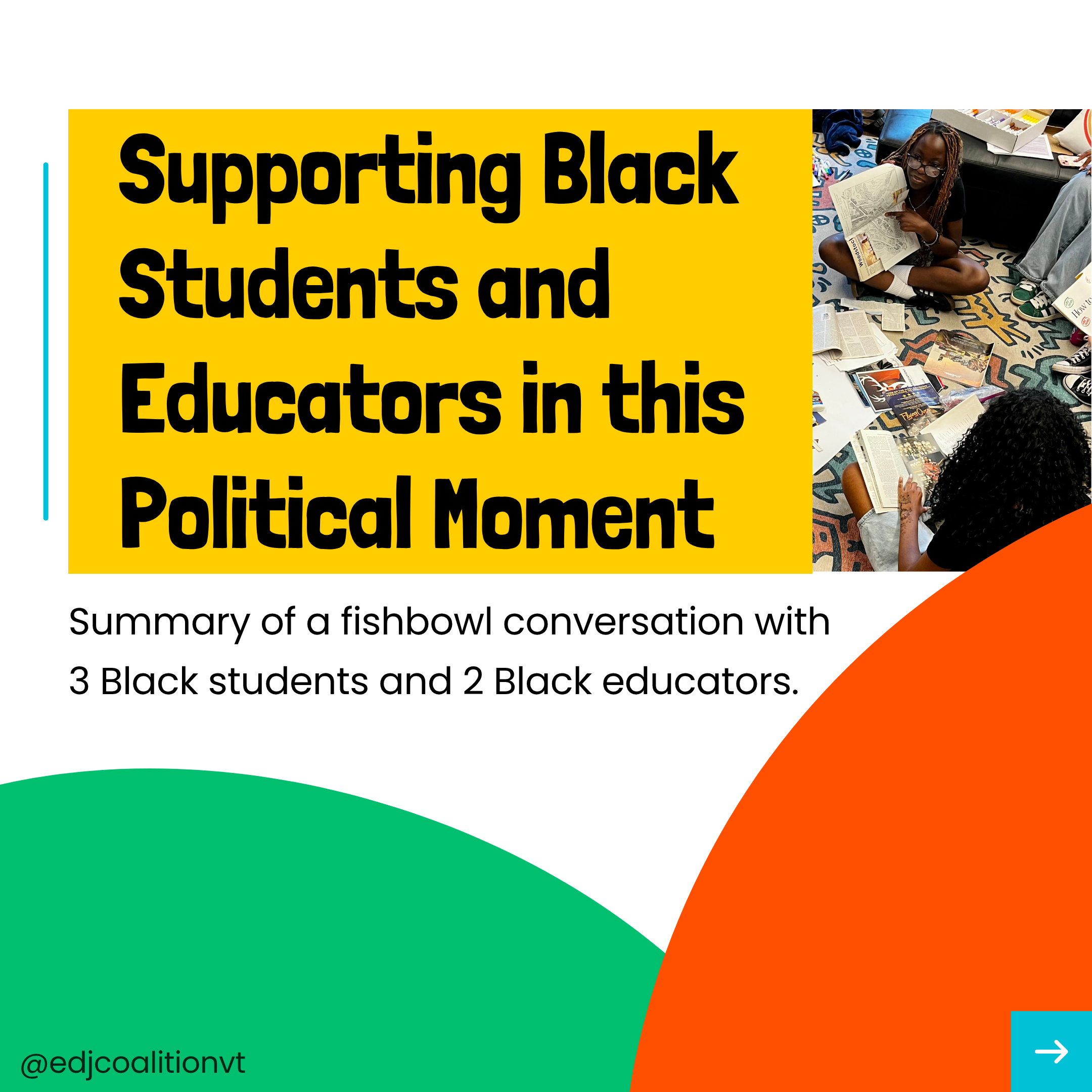 Supporting Black Students and Educators in this Political Moment 