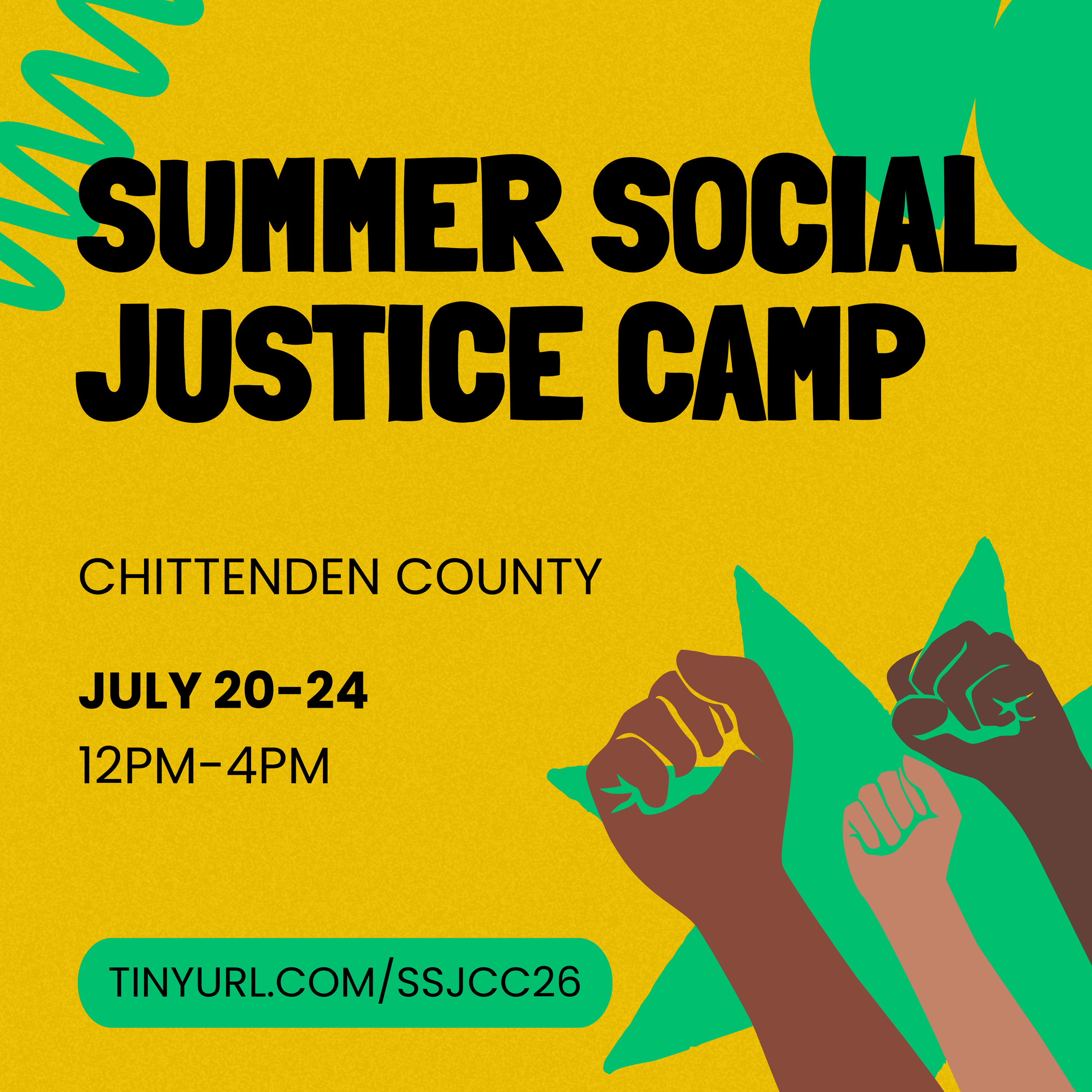 Summer Social Justice Camp (Chittenden)