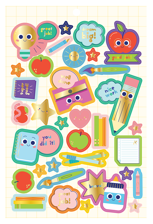 Teacher Sticker Book Page 1
