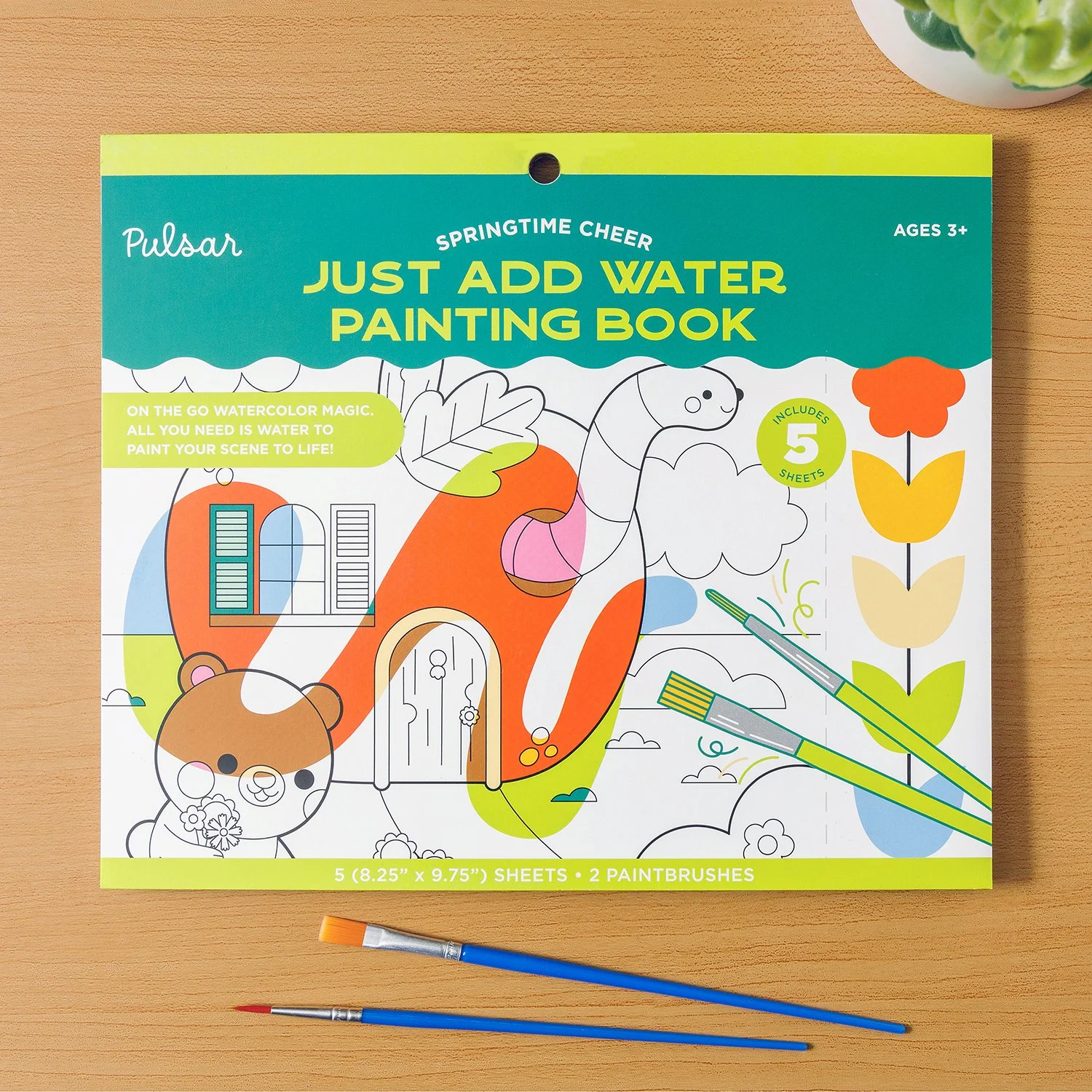Just Add Water Painting Book Front Cover