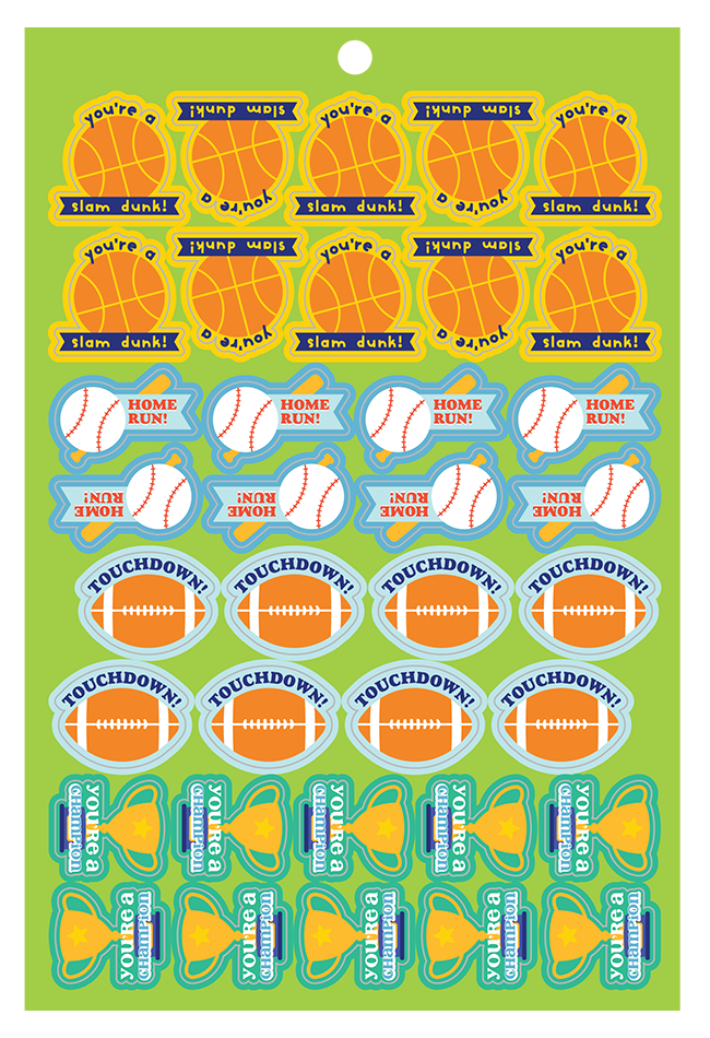 Teacher Sticker Book Page 9
