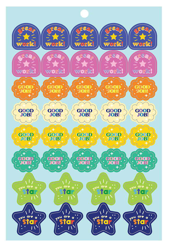Teacher Sticker Book Page 4