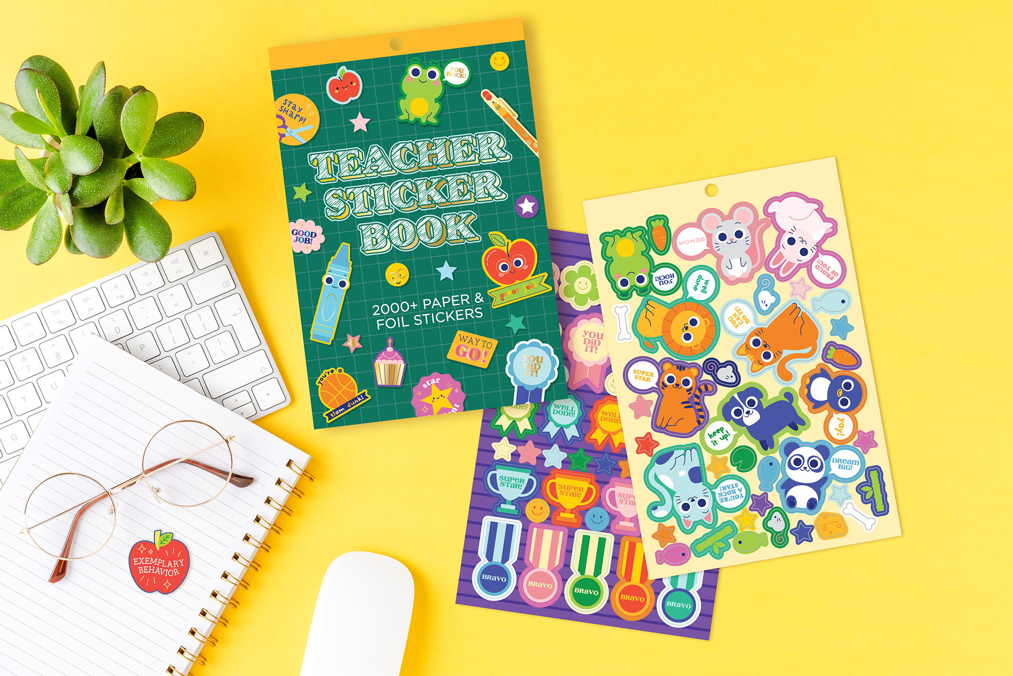 Teacher Sticker Book Image