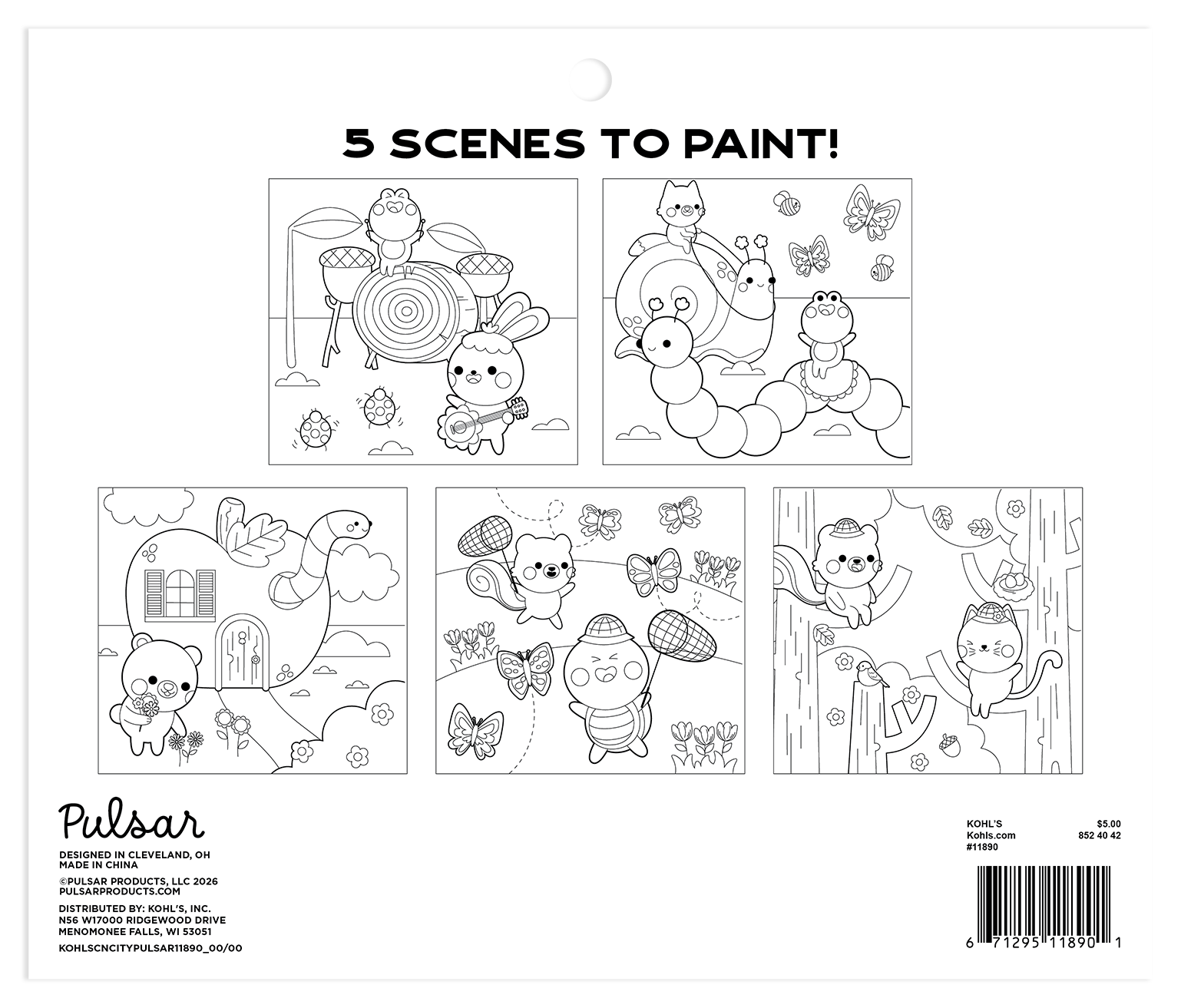 Just Add Water Painting Book Back Cover