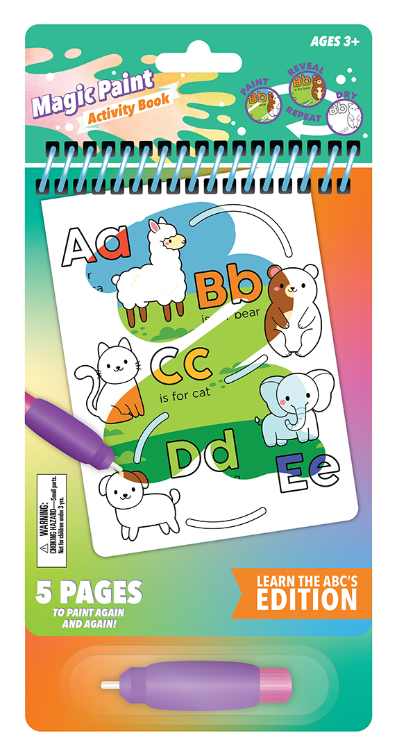 ABCs Magic Paint Packaging