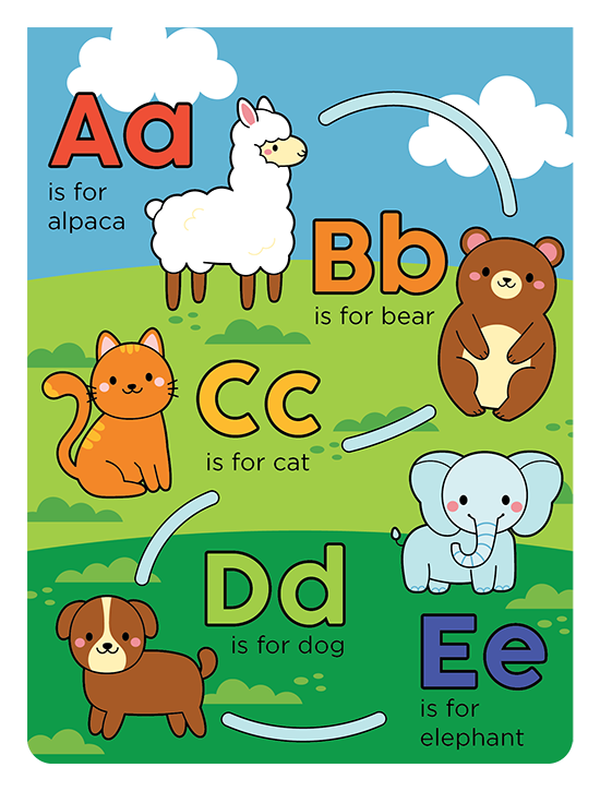 ABCs Magic Paint Page 1