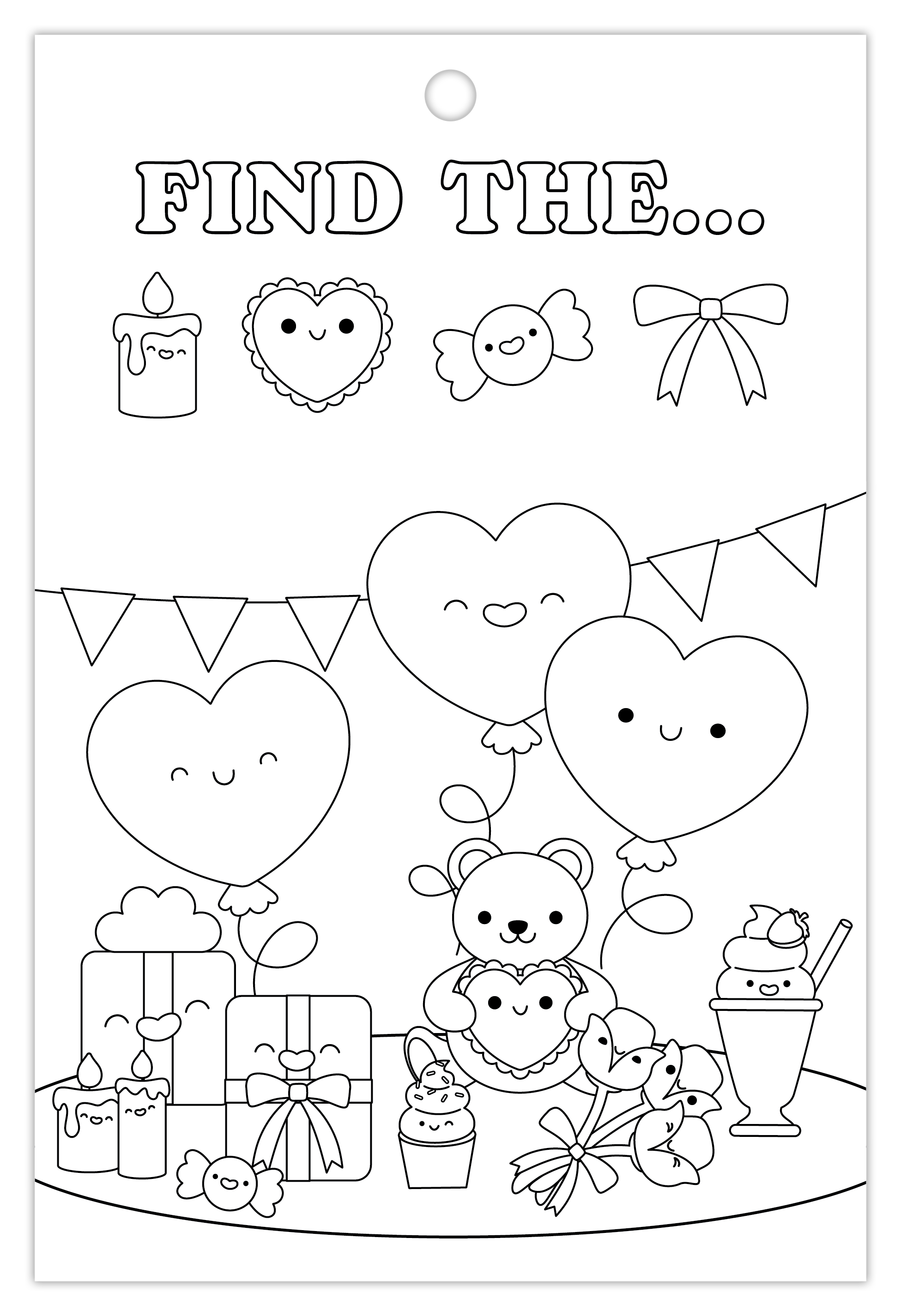 Mess Free Activity Book B&W Page 4