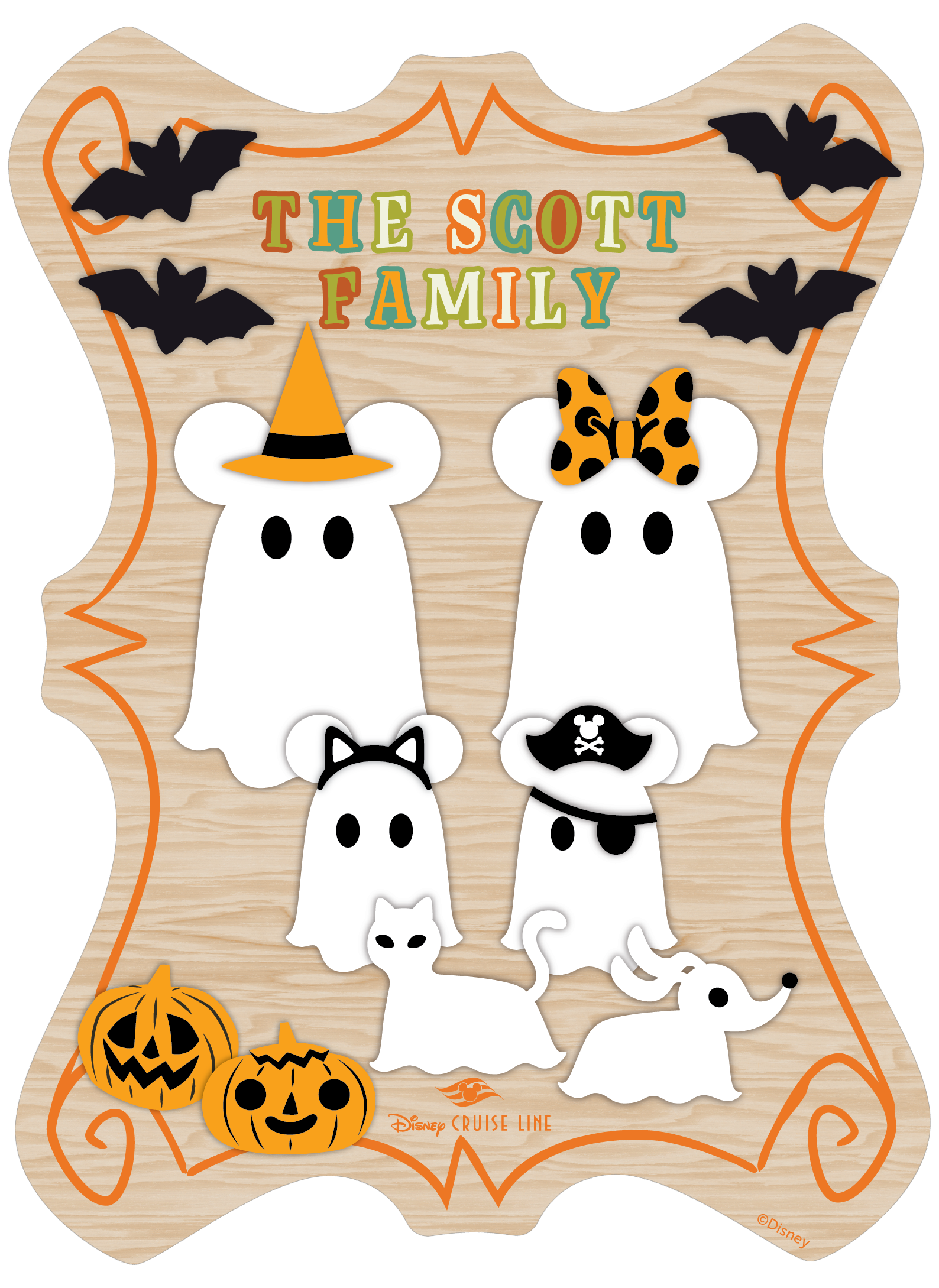 Finished Boo Crew Sign