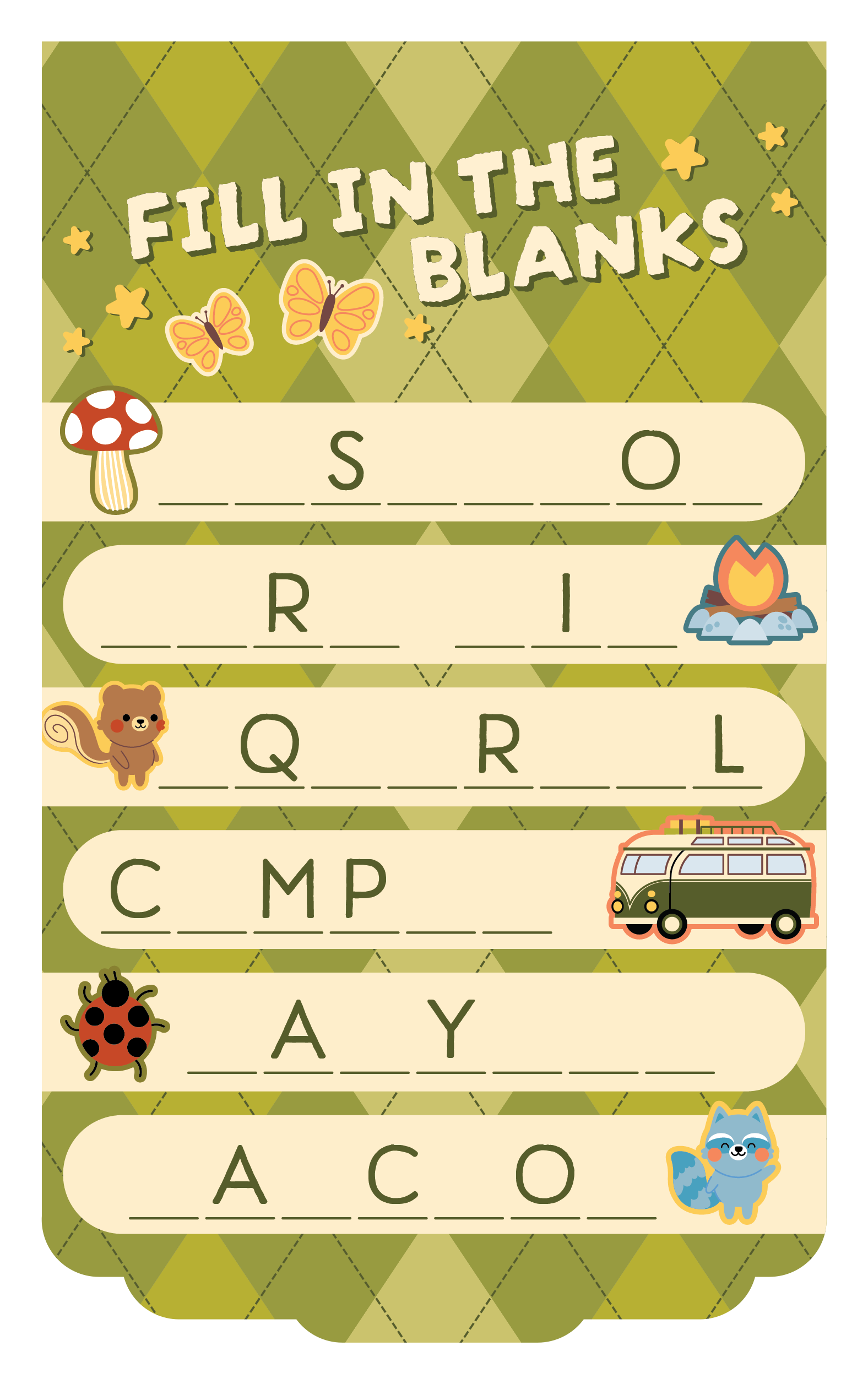 Die Cut Activity Book Page 4