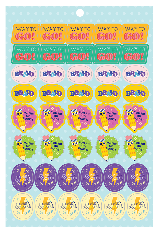 Teacher Sticker Book Page 10