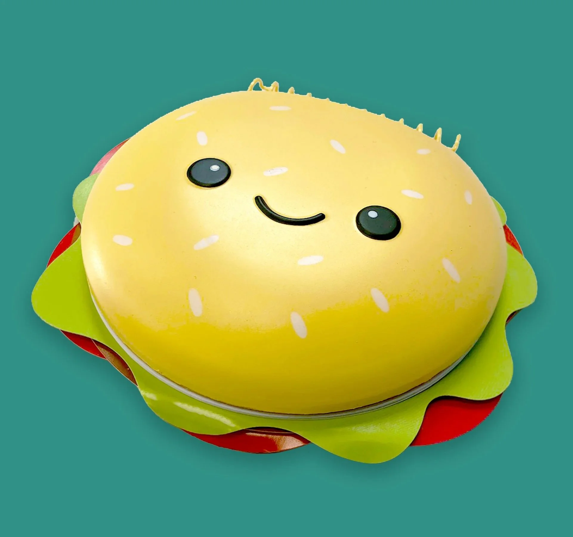 Burger Squishy Notebook