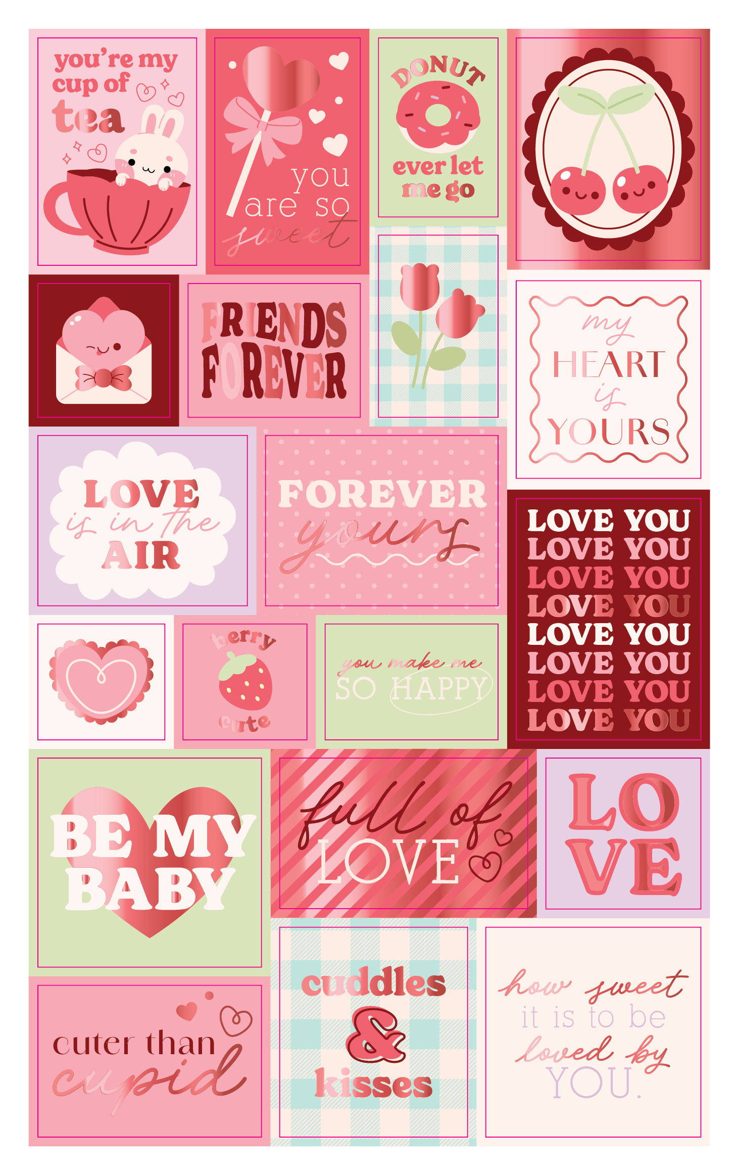 Sticker Flip Pack Sheet 3