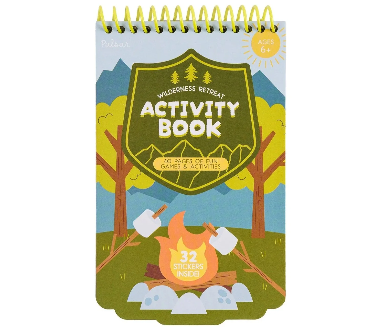 Die Cut Activity Book Front Cover