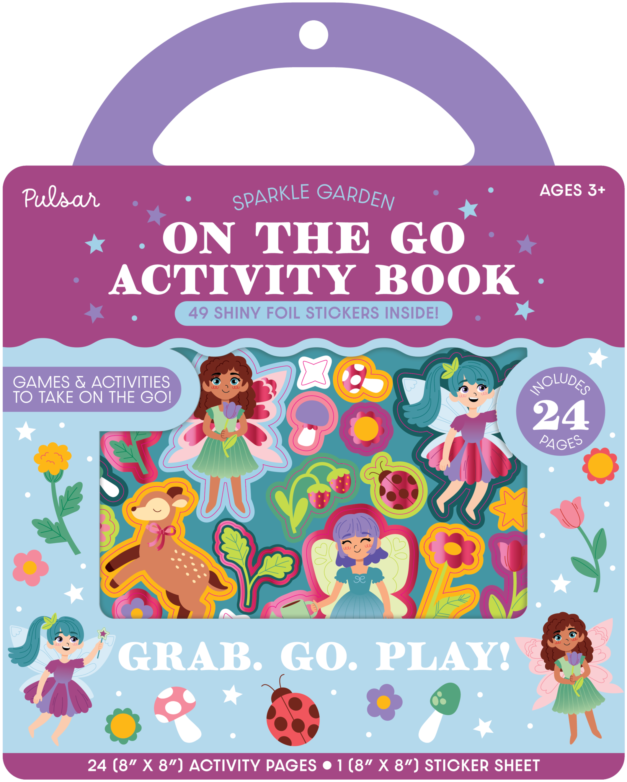 Activity Book with Handle Front Cover