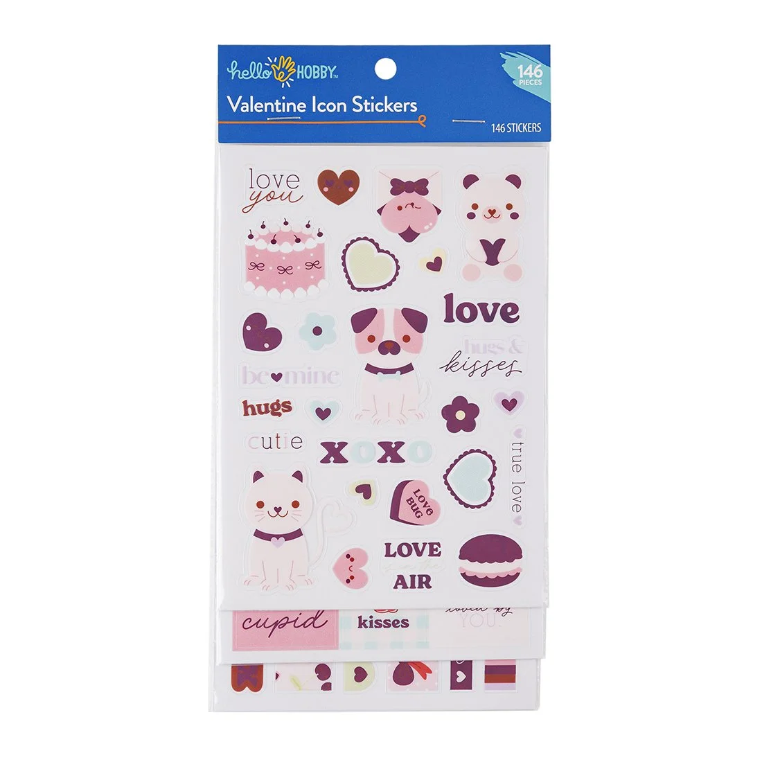 Sticker Flip Pack Front Packaging
