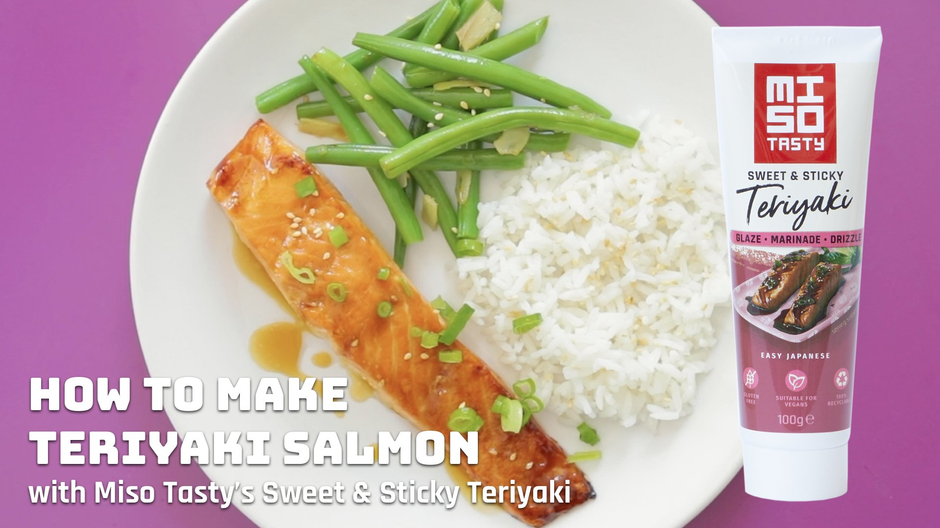Miso Tasty’s Quick Teriyaki Salmon