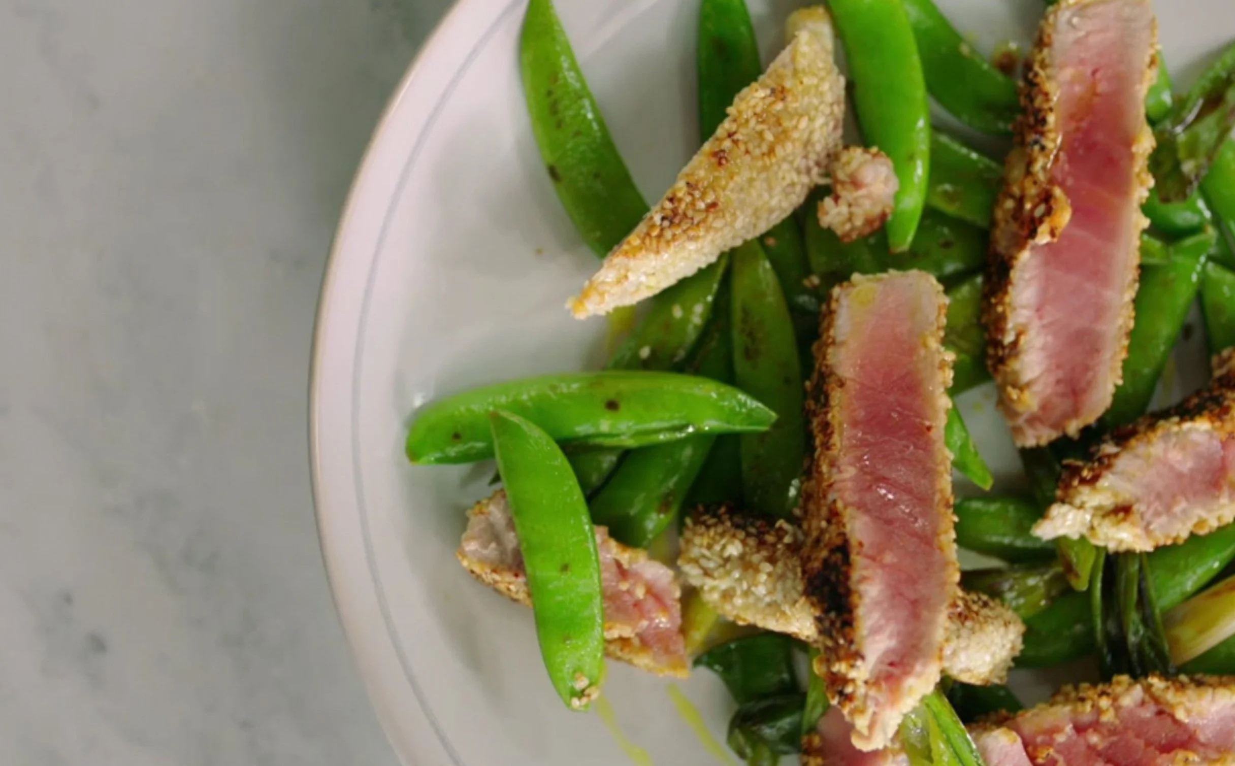 How to make Jamie Oliver's "Sesame Seared Tuna" as seen on "Jamie's
