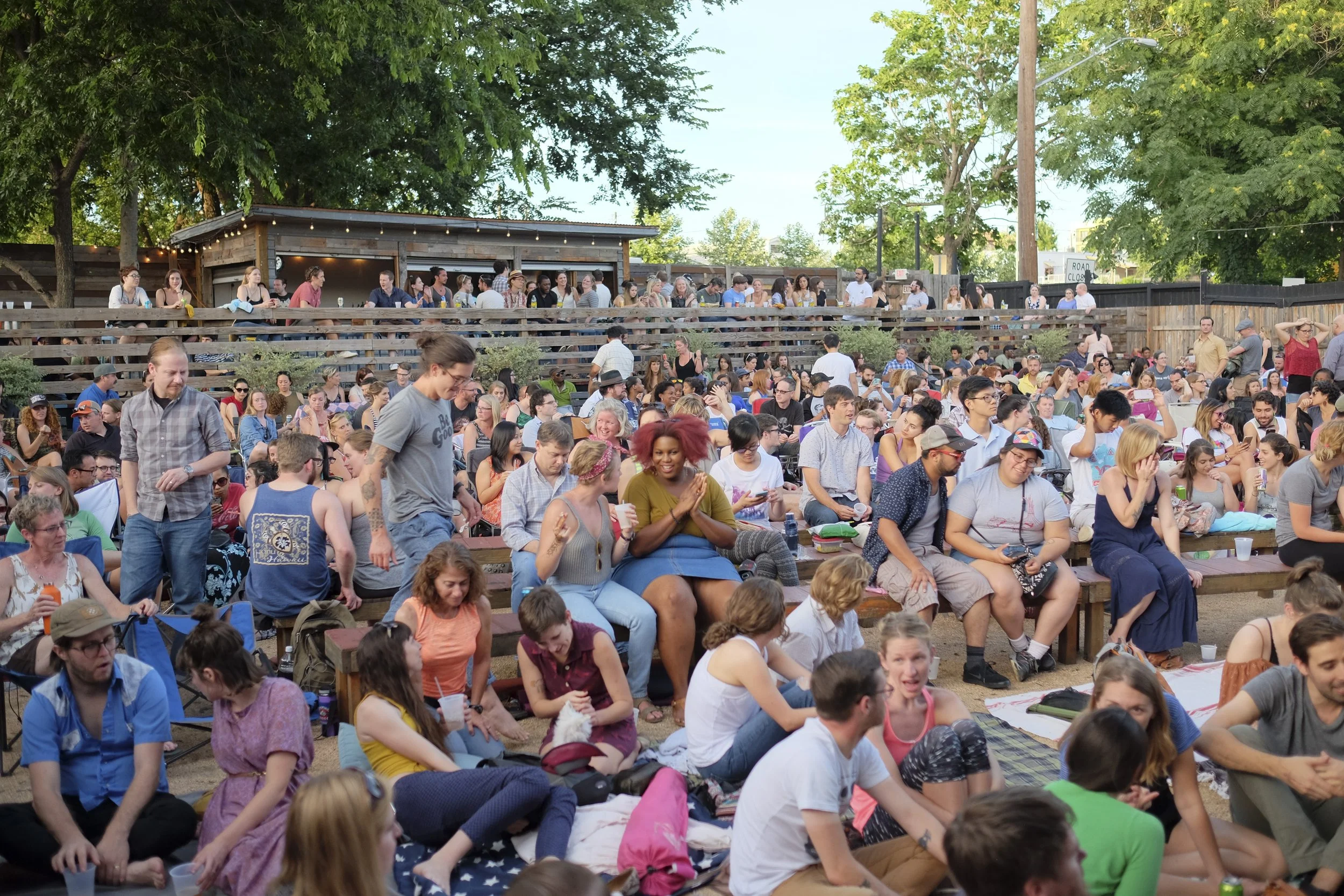 Hello from Backyard Story Night, post-COVID