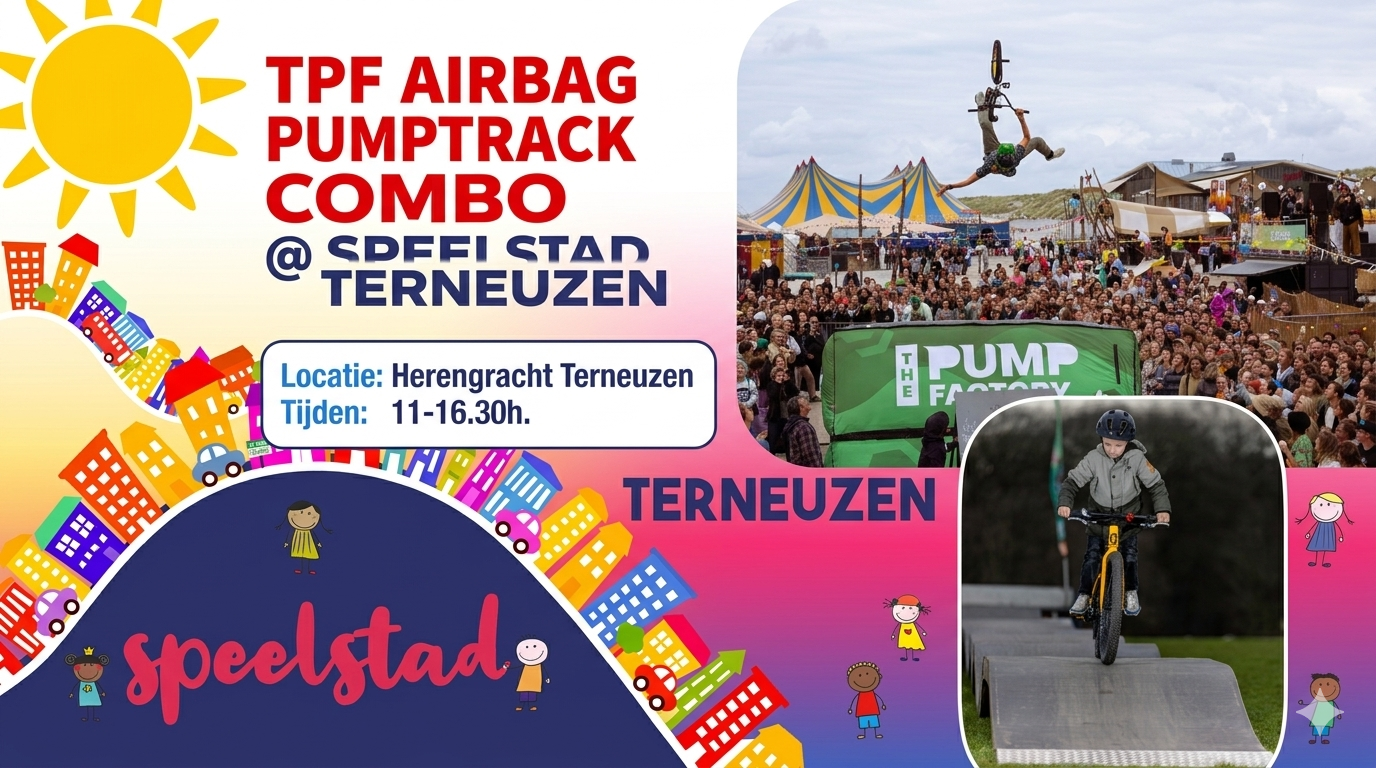 TPF Airbag Pumptrack Combo Speelstad Terneuzen
