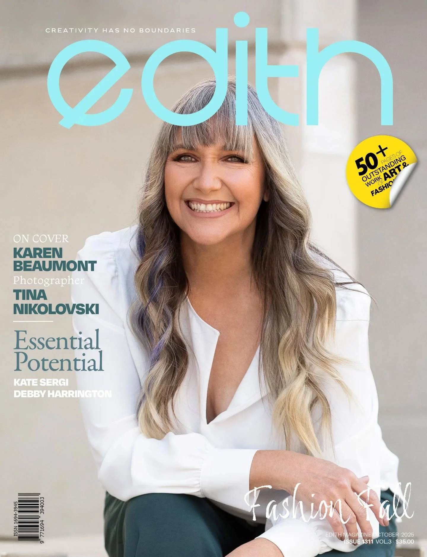 Karen had a dream to not only have her images published in a magazine, but to have a cover. 

I can never guarantee this (as it is always up to the magazine as to who they choose for the cover), but I am SO EXCITED TO SHARE THAT WE MADE IT TO THE COV