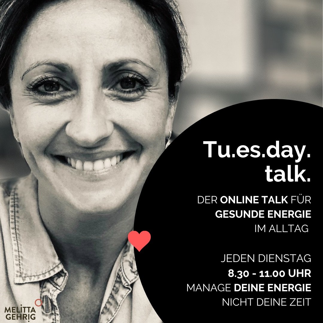 Tu.es.day.talk. – jeden Dienstag ab 13.05.2025 wieder.