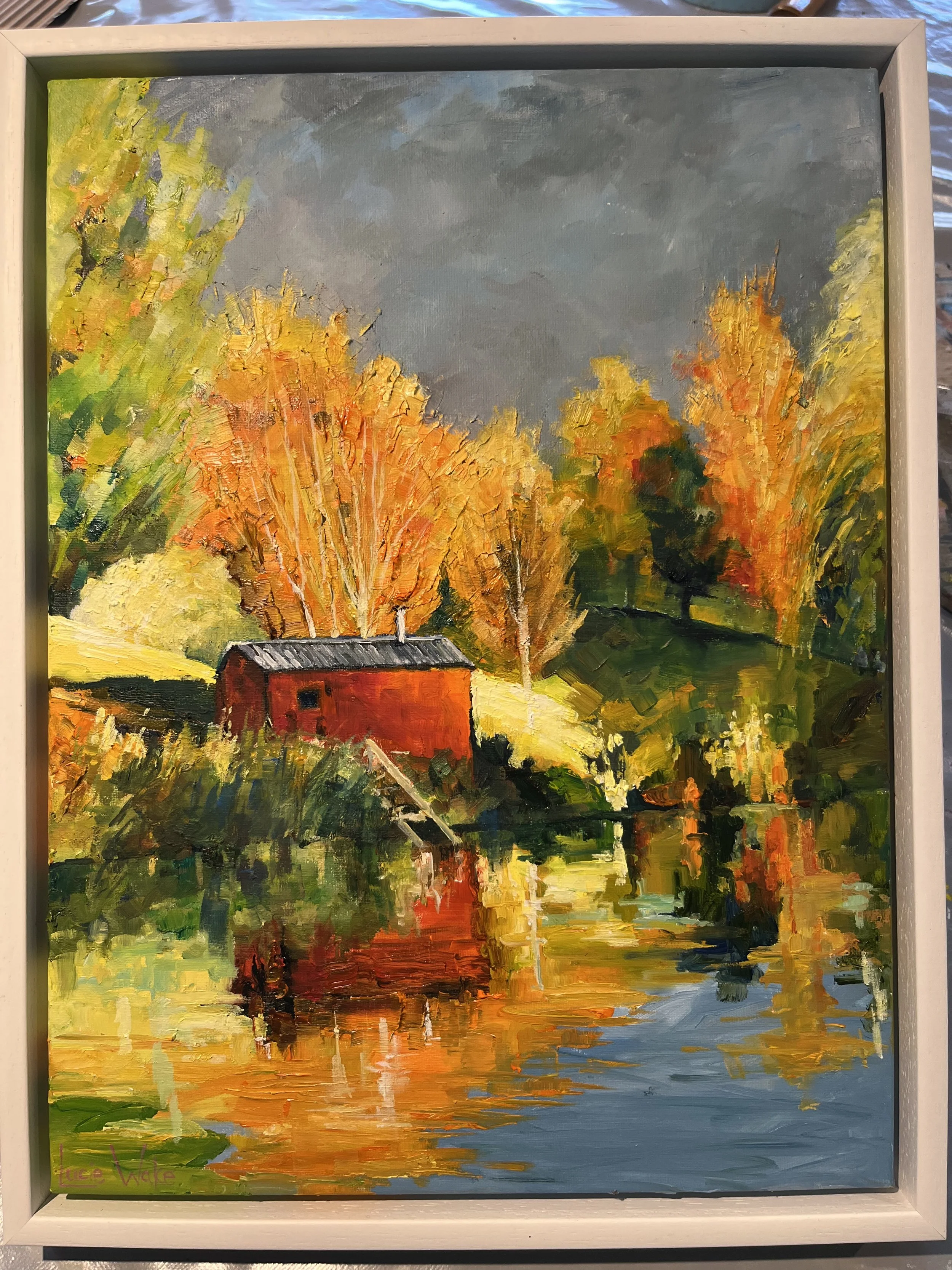 Autumn Glow original framed.jpg