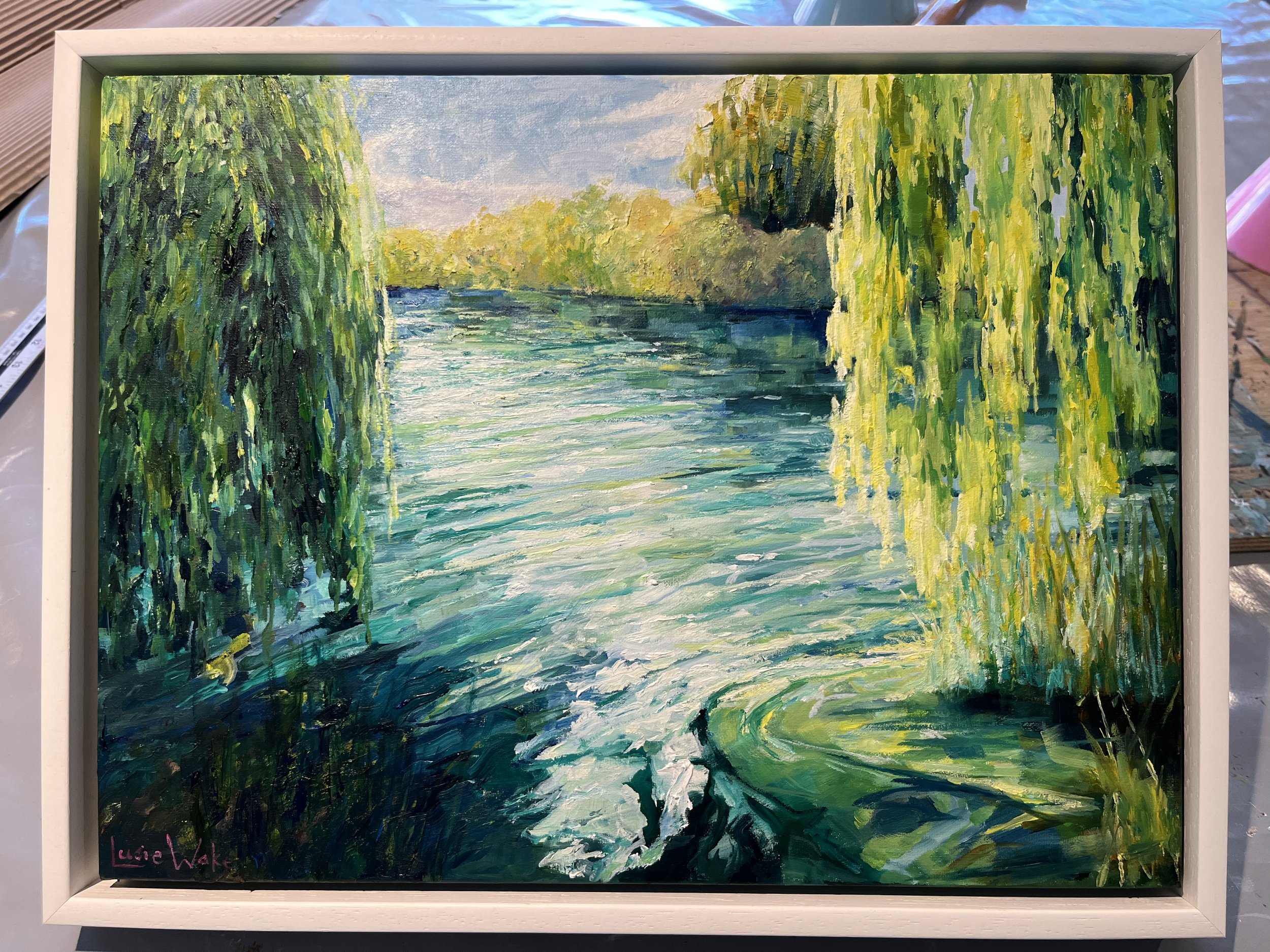 Shades of Summer original framed.jpg