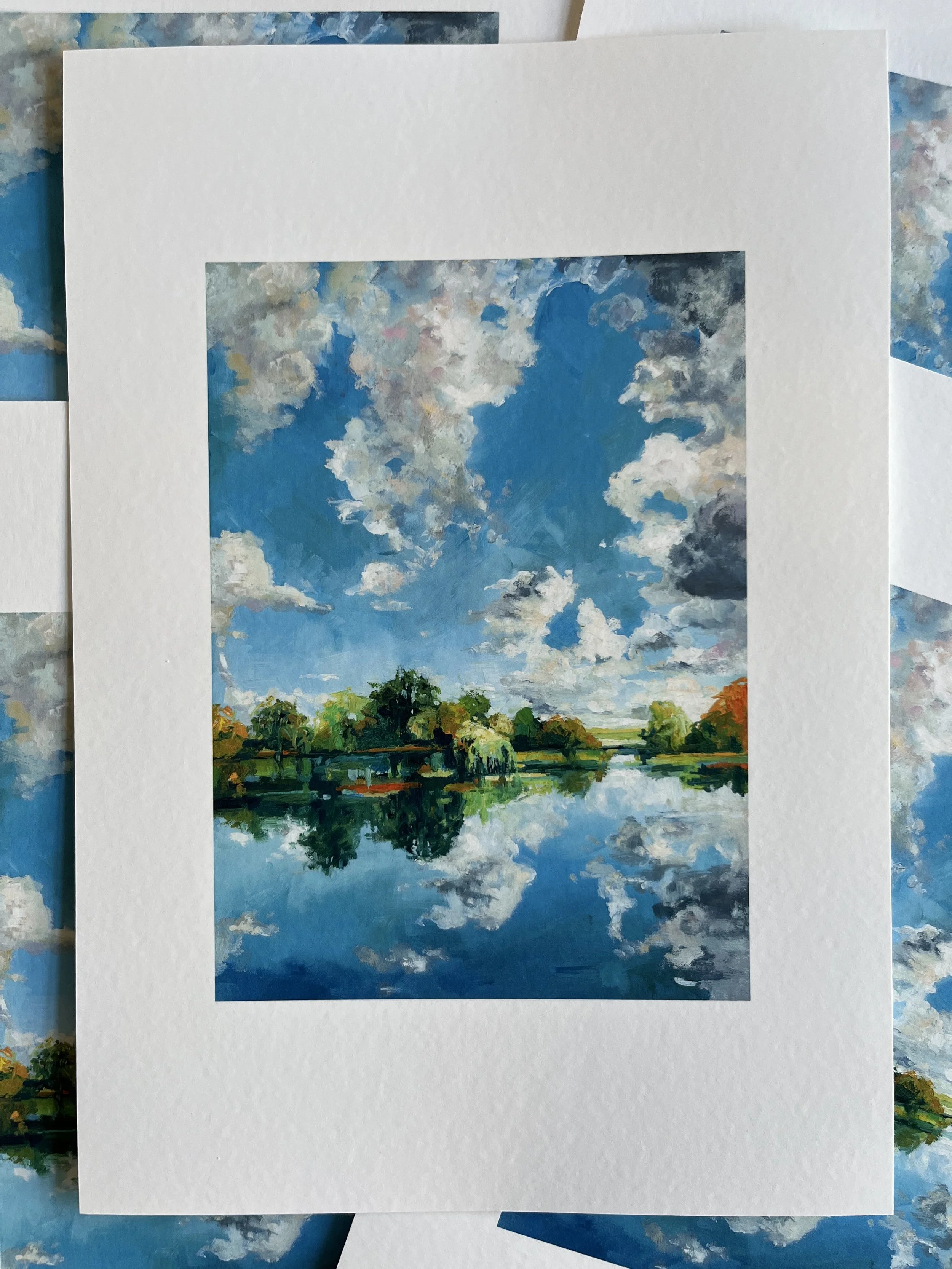 NEW Mr Blue Sky (Print)