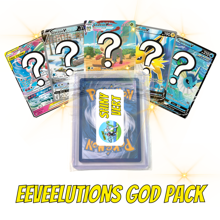 Full Art God Pack — Shiny Vert | Pokemon Mystery Packs | Sealed Pokemon ...