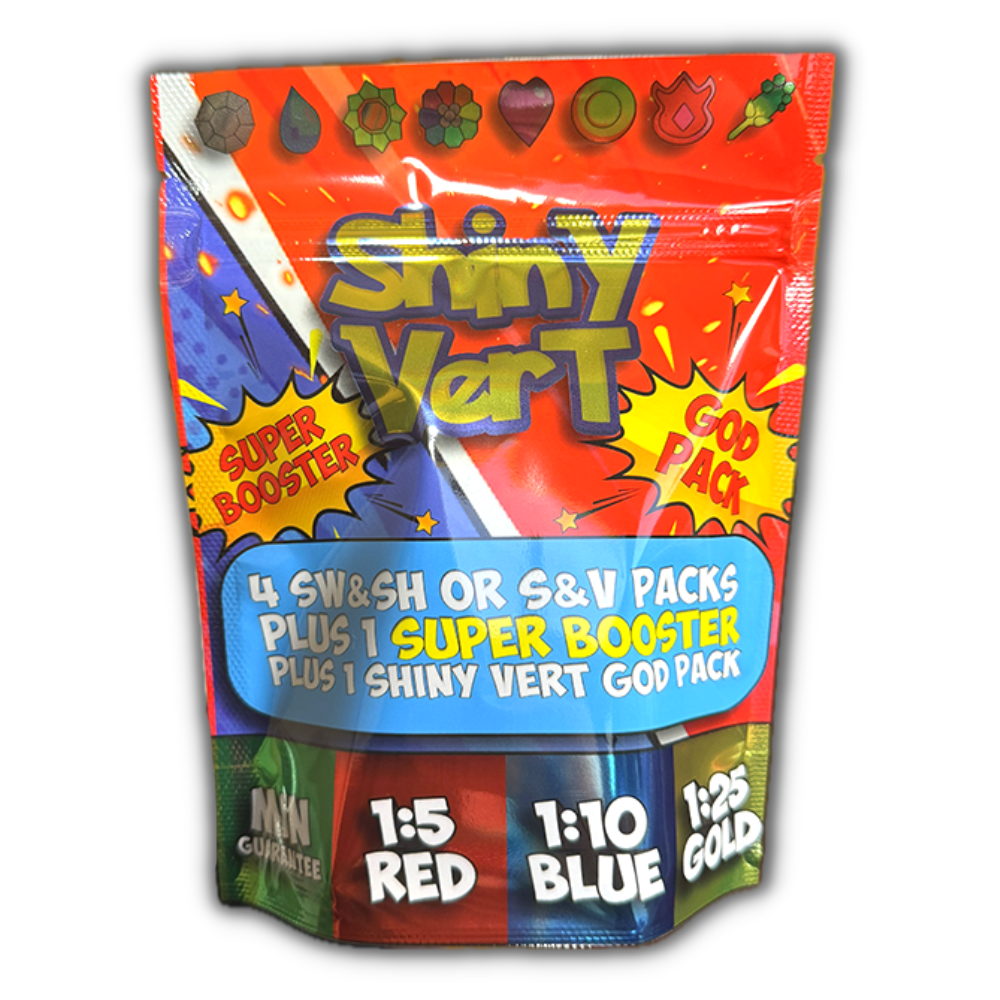 Super Booster God Pack 1.0 Shiny Vert | Pokemon Mystery Packs | Sealed Pokemon Product | Shiny Vert Merch | God Packs Super Booster God Pack 1.0 Shiny Vert | Pokemon Mystery Packs | Sealed Pokemon Product | Shiny Vert Merch | God Packs