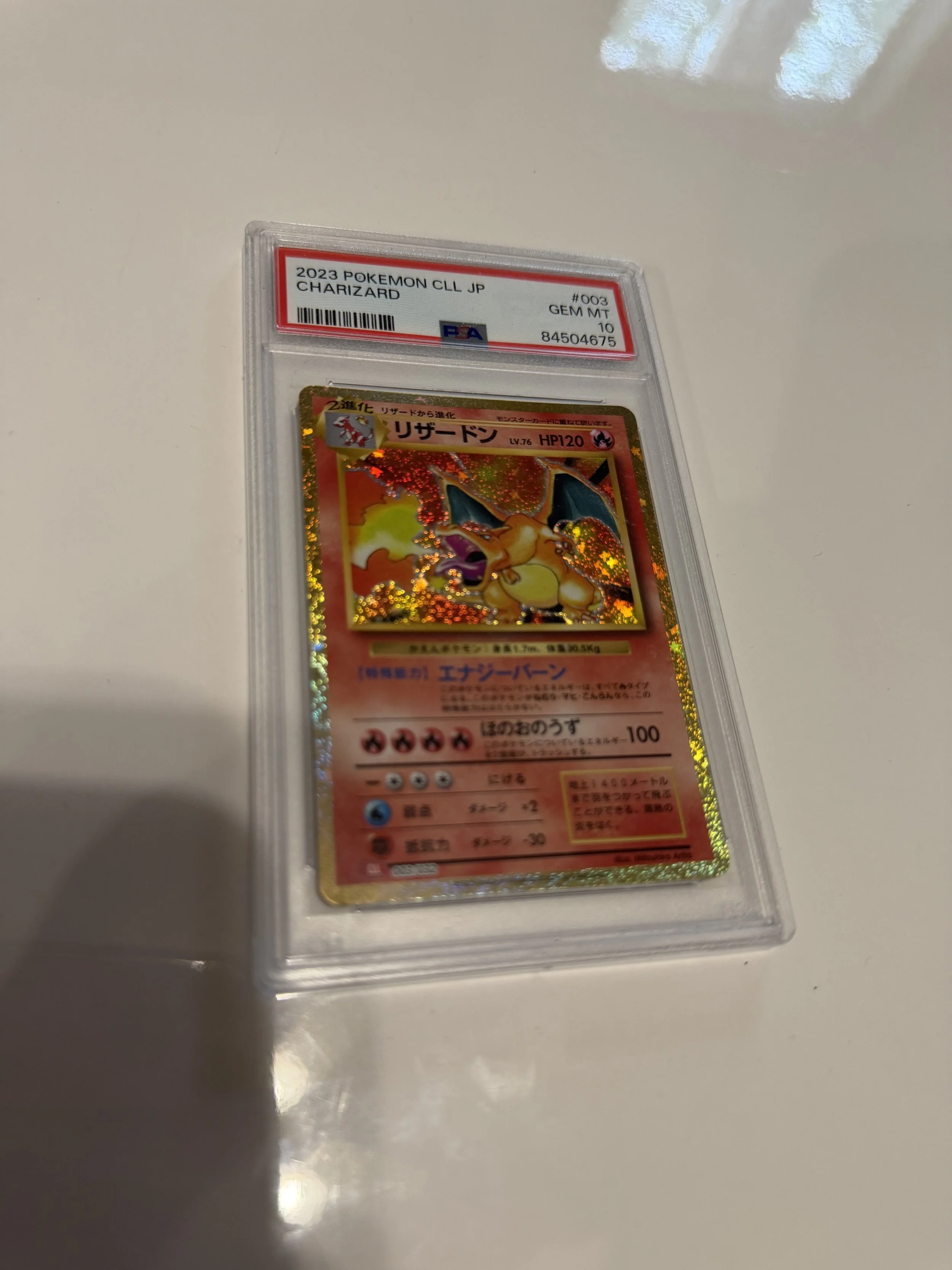 PSA 10 Charizard Classic Collection Box Japanese