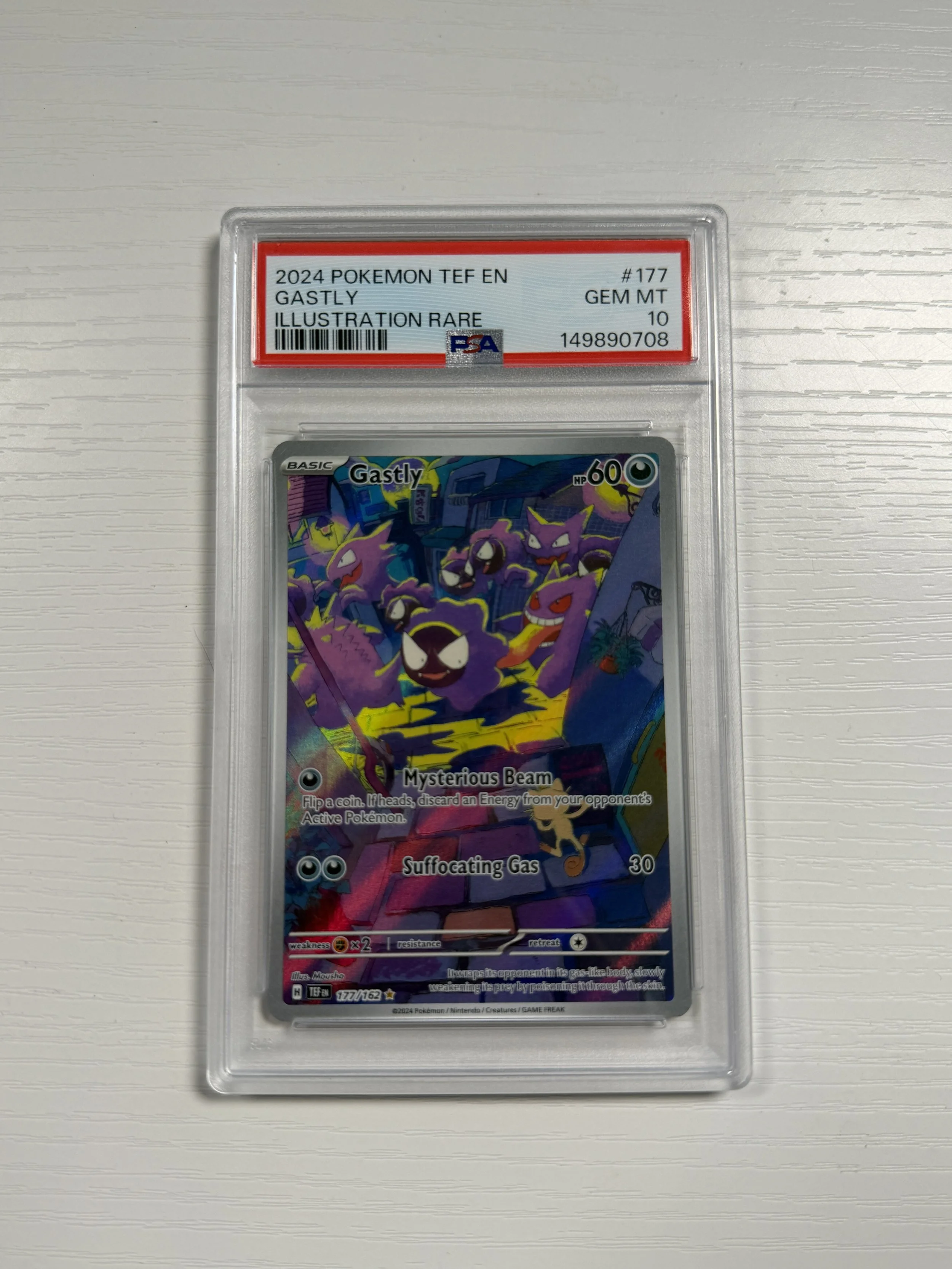 PSA 10 Gastly IR