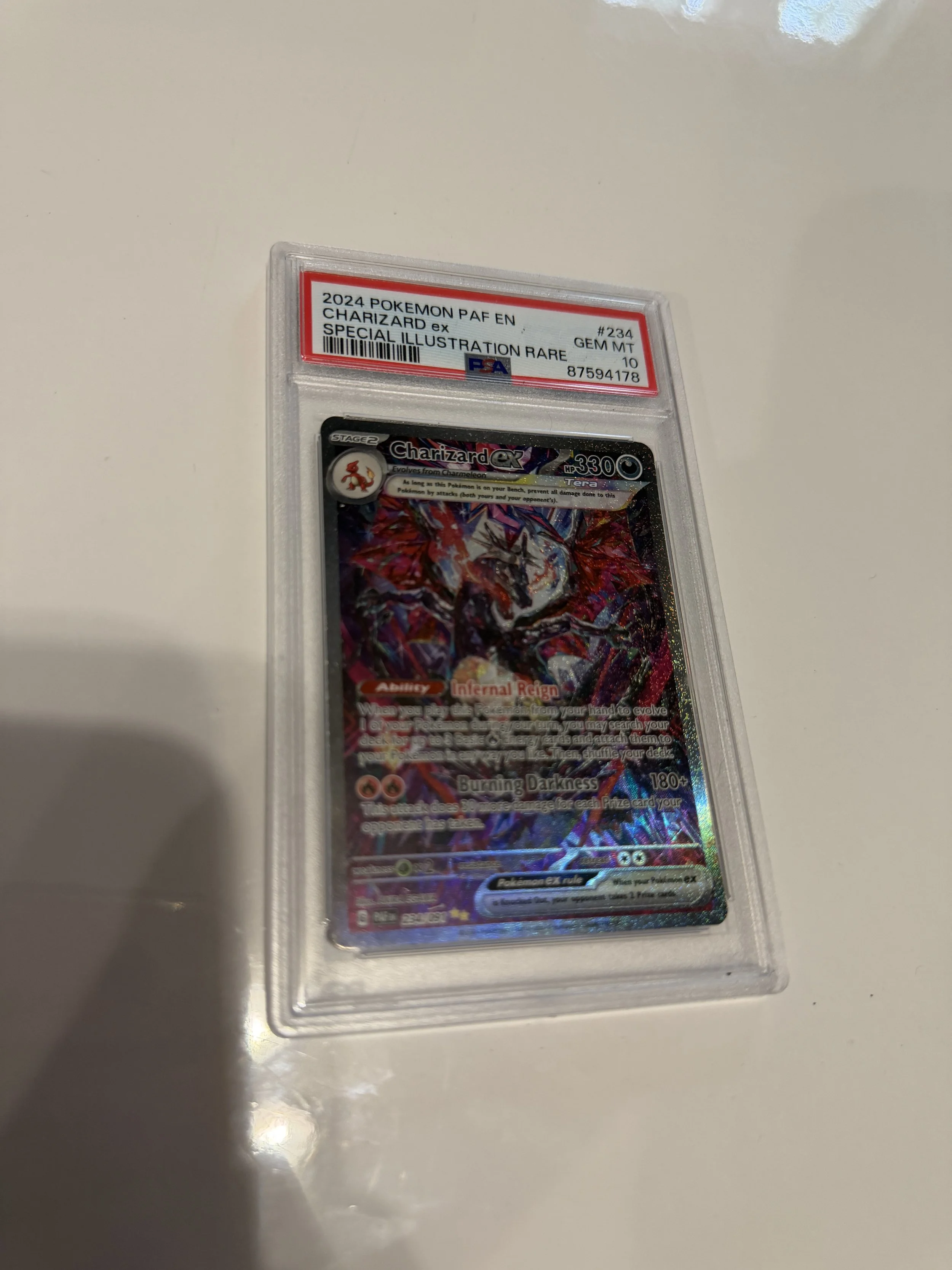 PSA 10 Charizard ex