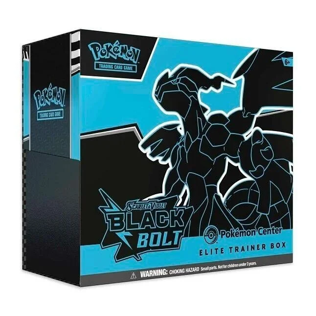 Pokemon Center Black Bolt ETB Sealed