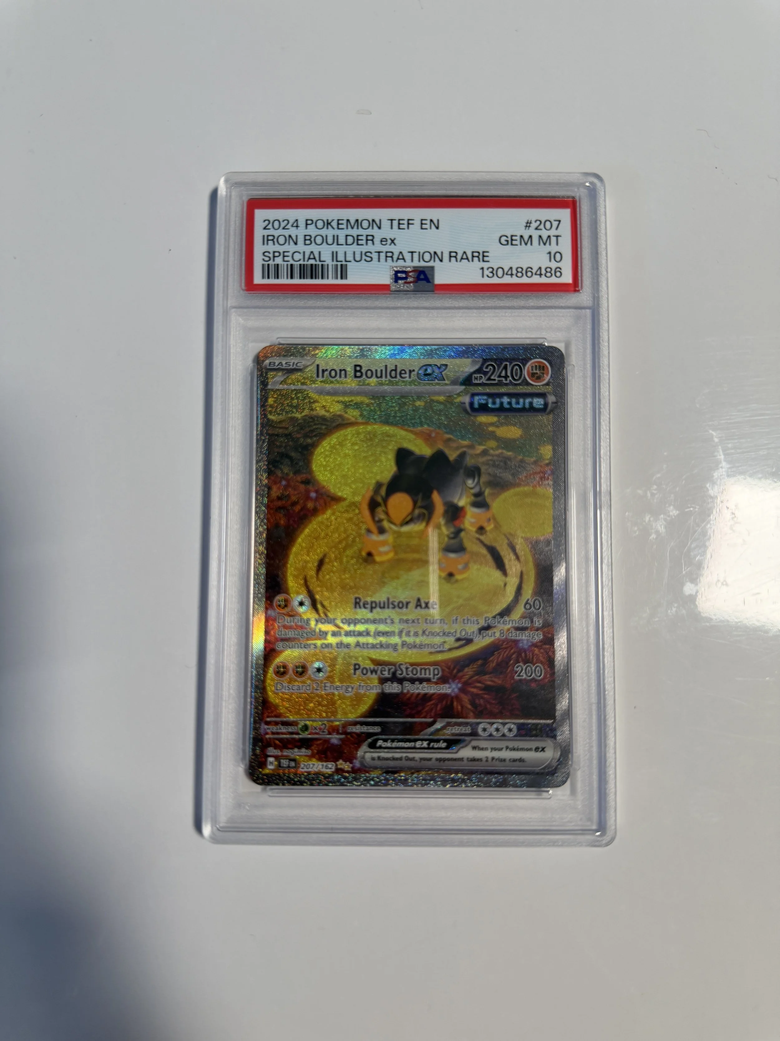 PSA 10 Iron Boulder ex