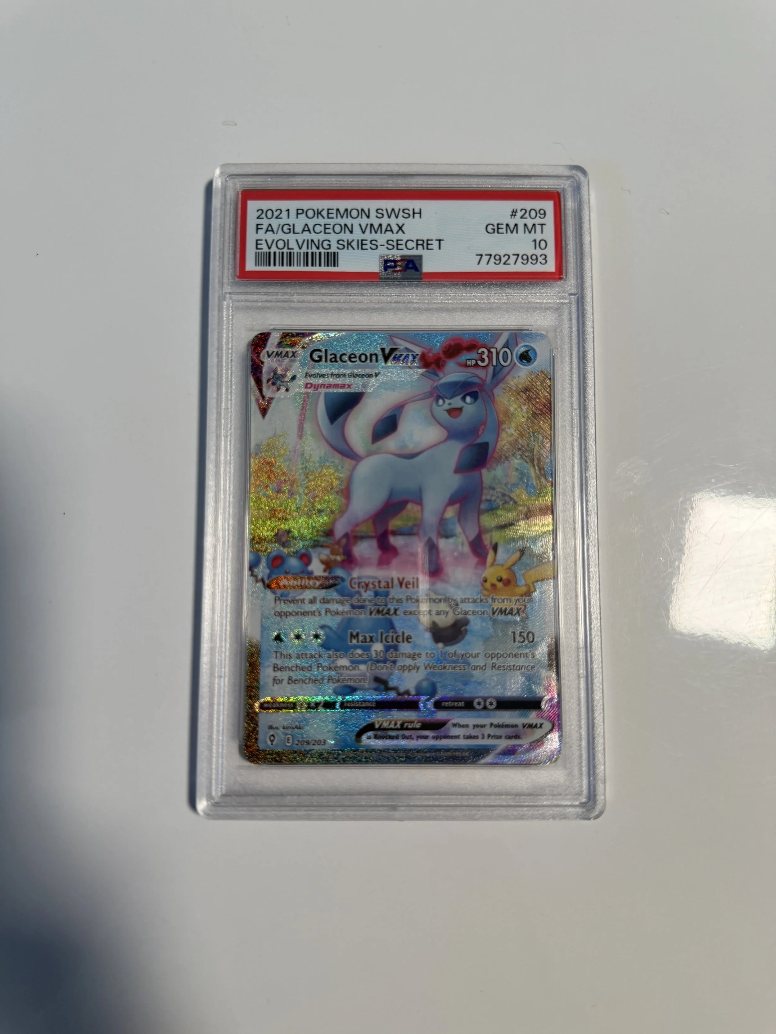 PSA 10 Glaceon VMAX