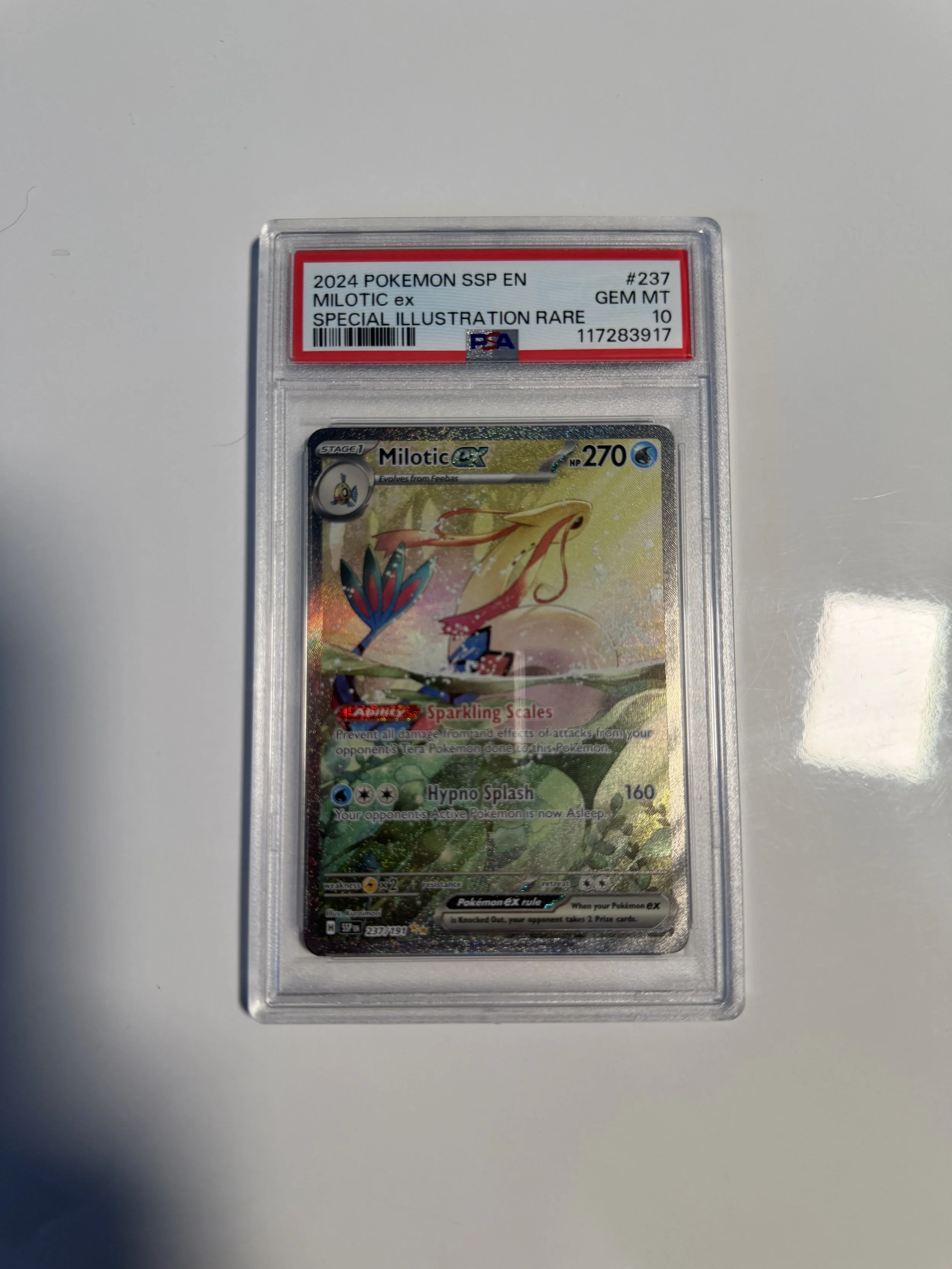 PSA 10 Milotic ex