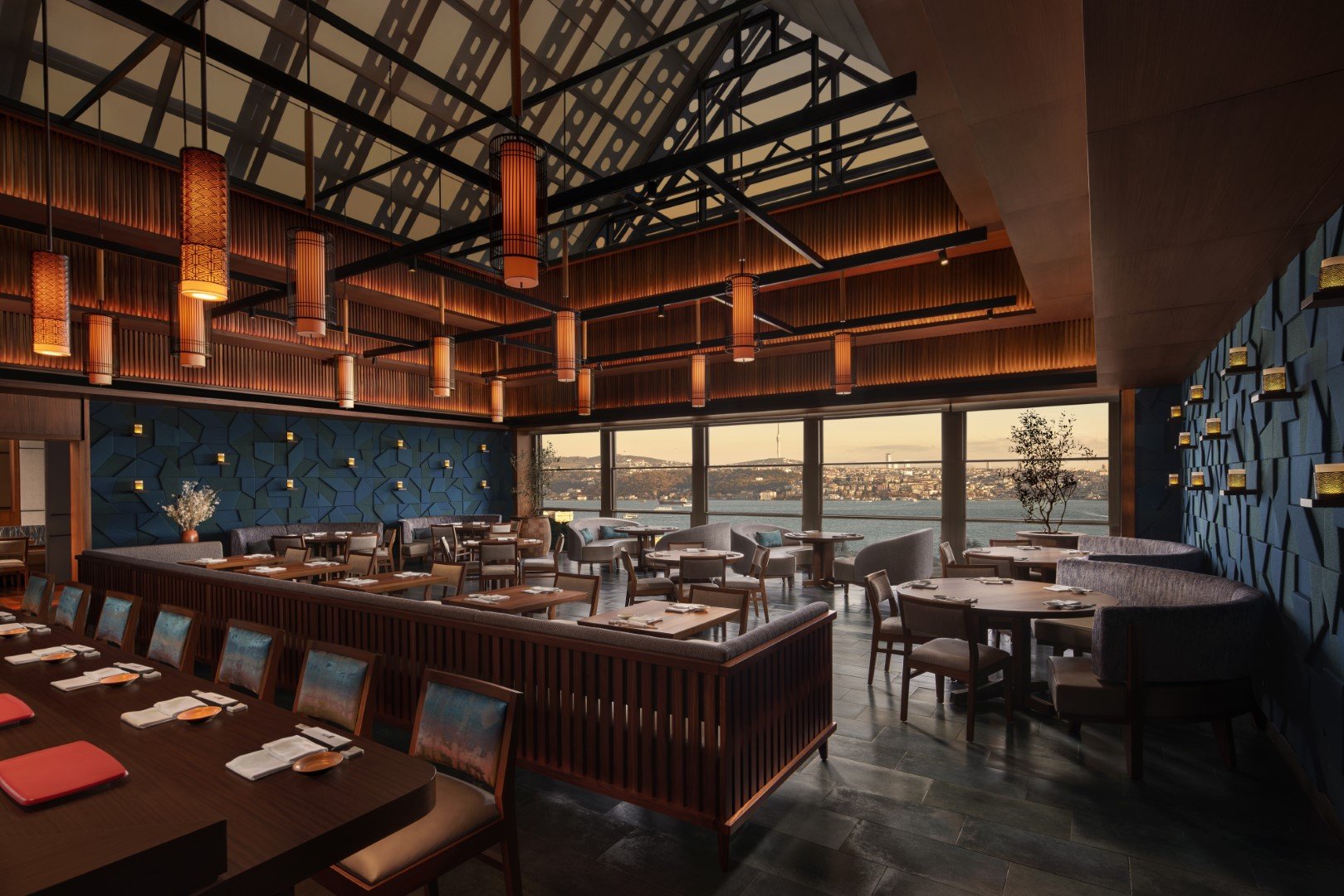 Nobu Istanbul, designed by Studio PCH and fit-out by YOO Architecture, is  located in one of the most popular spots in Istanbul and has a…