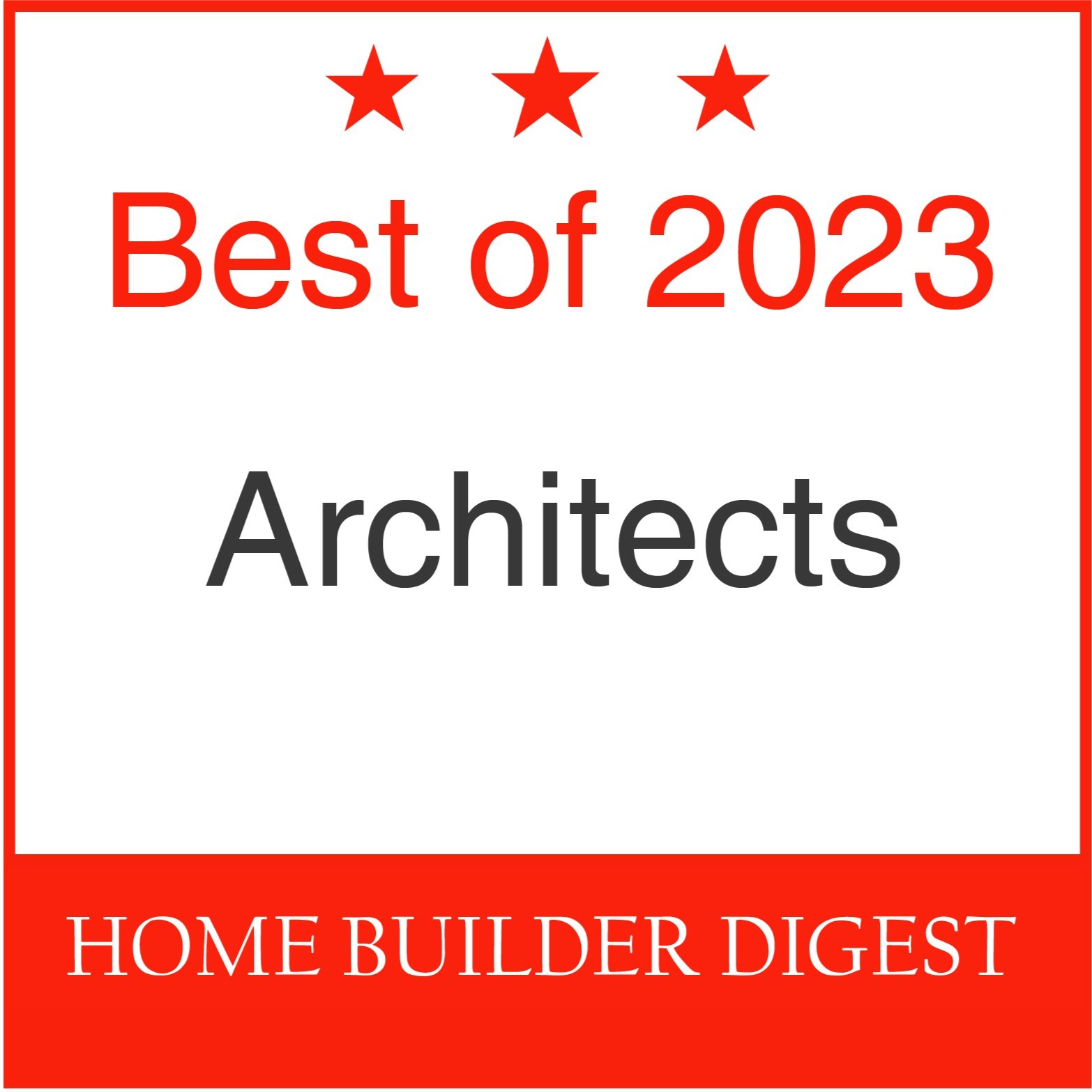 BEST OF 2023 Architects