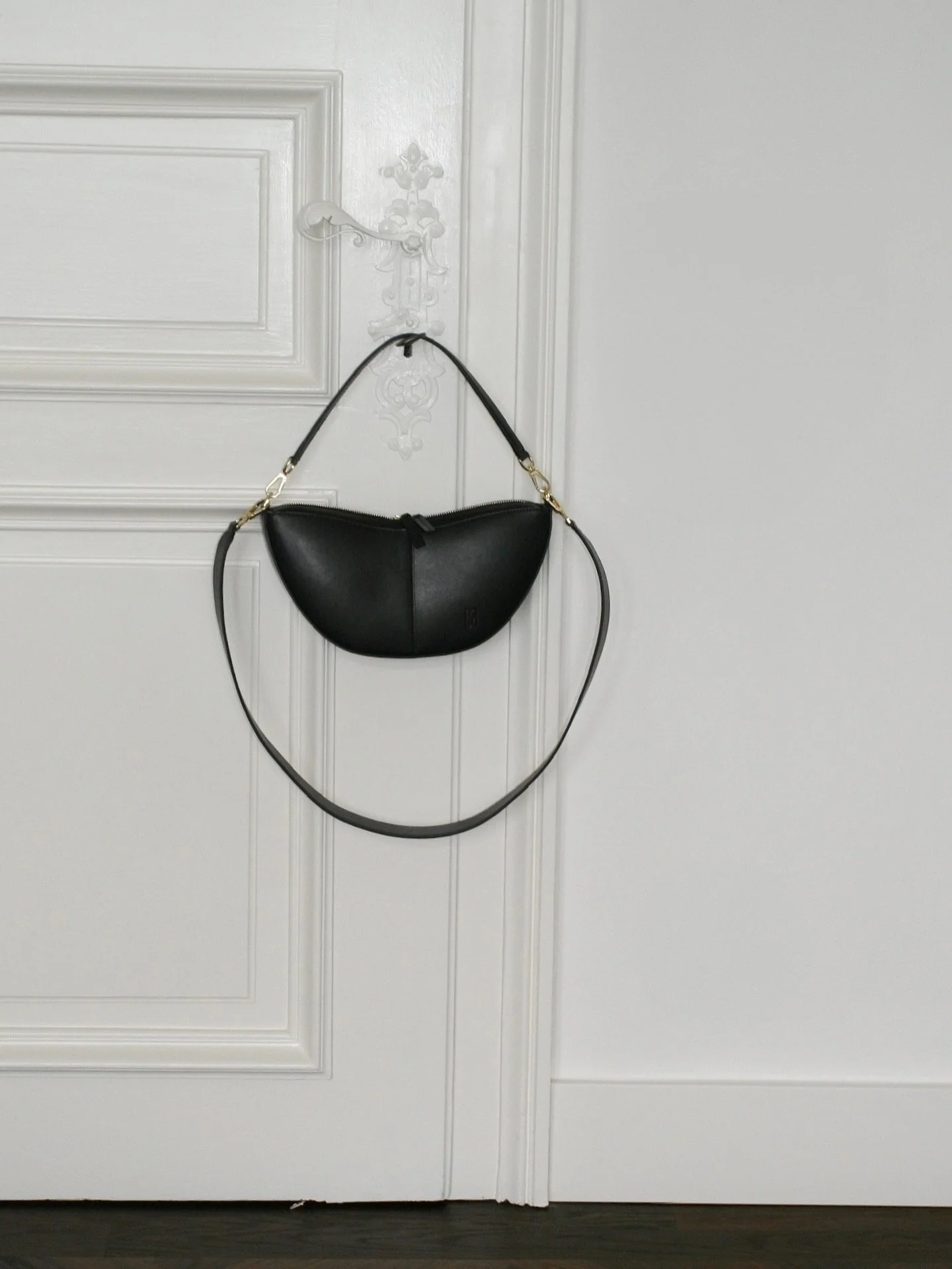 A subtle all time favorite - the Paola in Charcoal Black