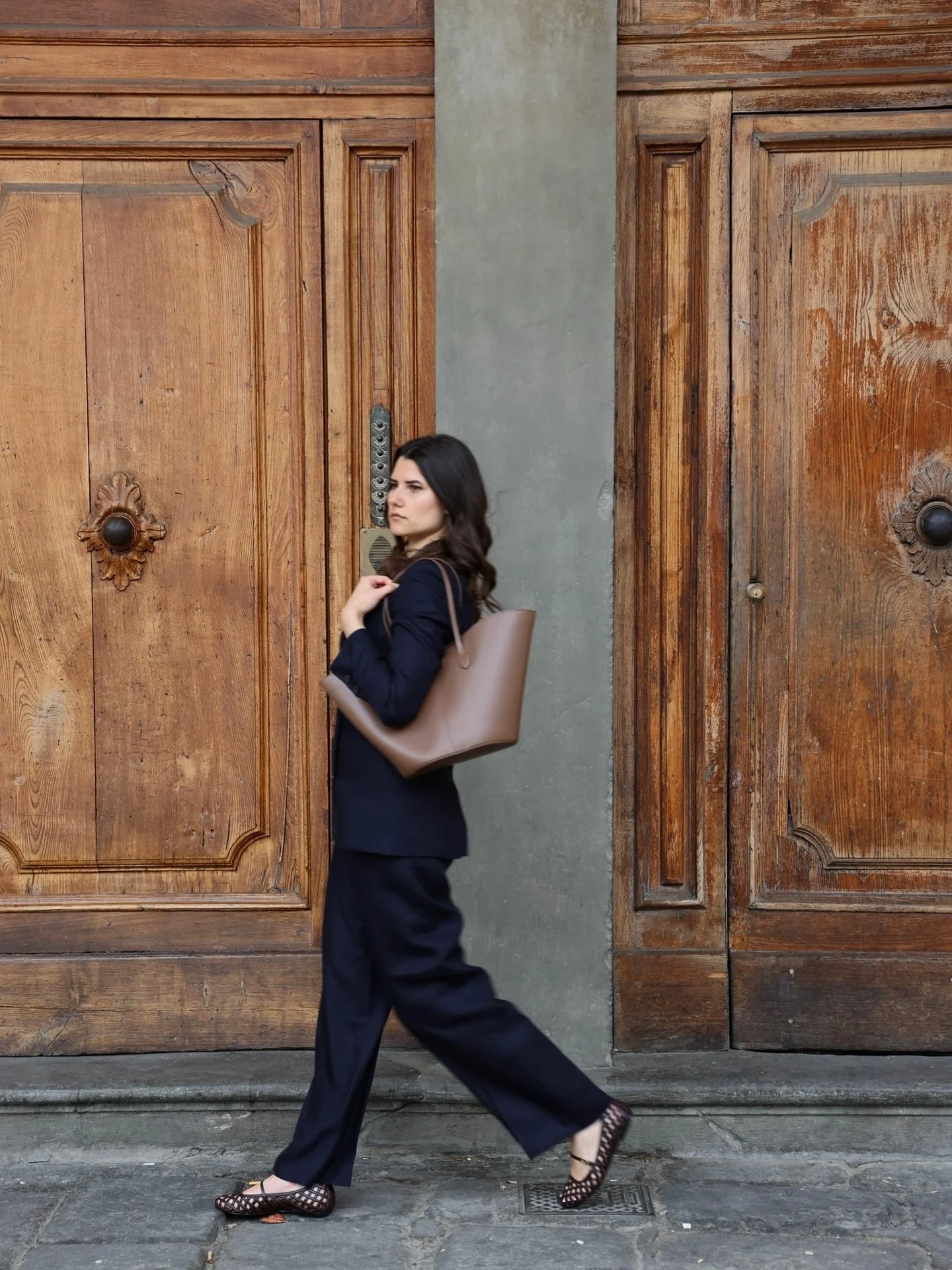 Walking in style with our Paloma in Chestnut Espresso.