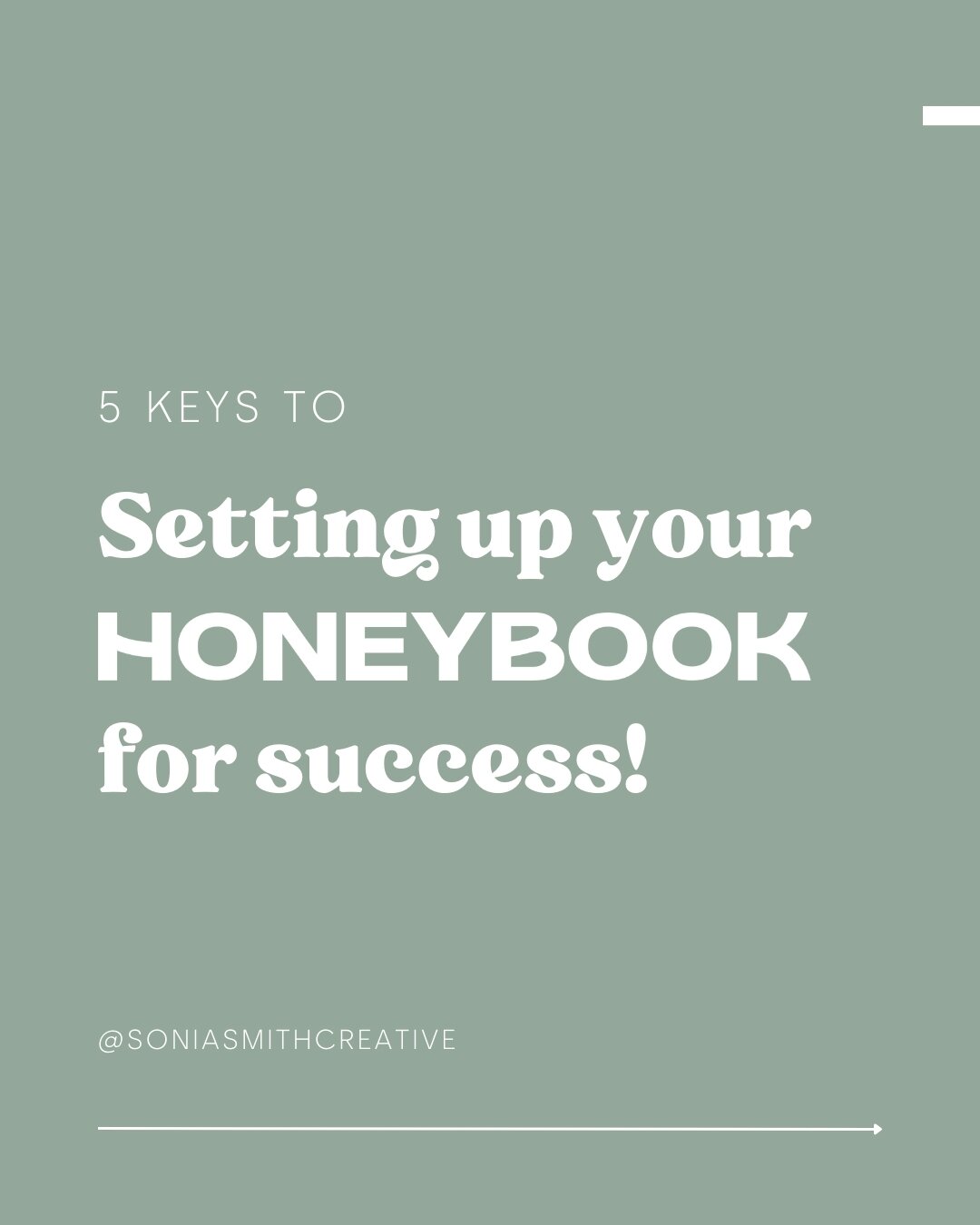 Don&rsquo;t skip these things in your @honeybook set up!!

Getting started with a new HoneyBook account can be overwhelming, but if you know where to start, you&rsquo;ll be up and running in no time! 

These are 5 key things that you don&rsquo;t want