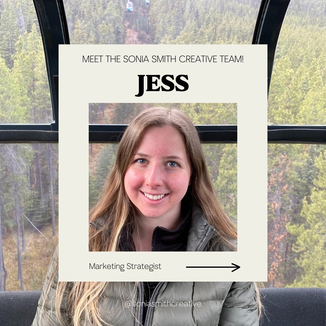 Learn more about Jess and what she does as a the Marketing Strategist!

As Jess is moving into her role as Marketing and Business Development, she covers a whole range of responsibilities - from brainstorming new and creative ways for us to show up o