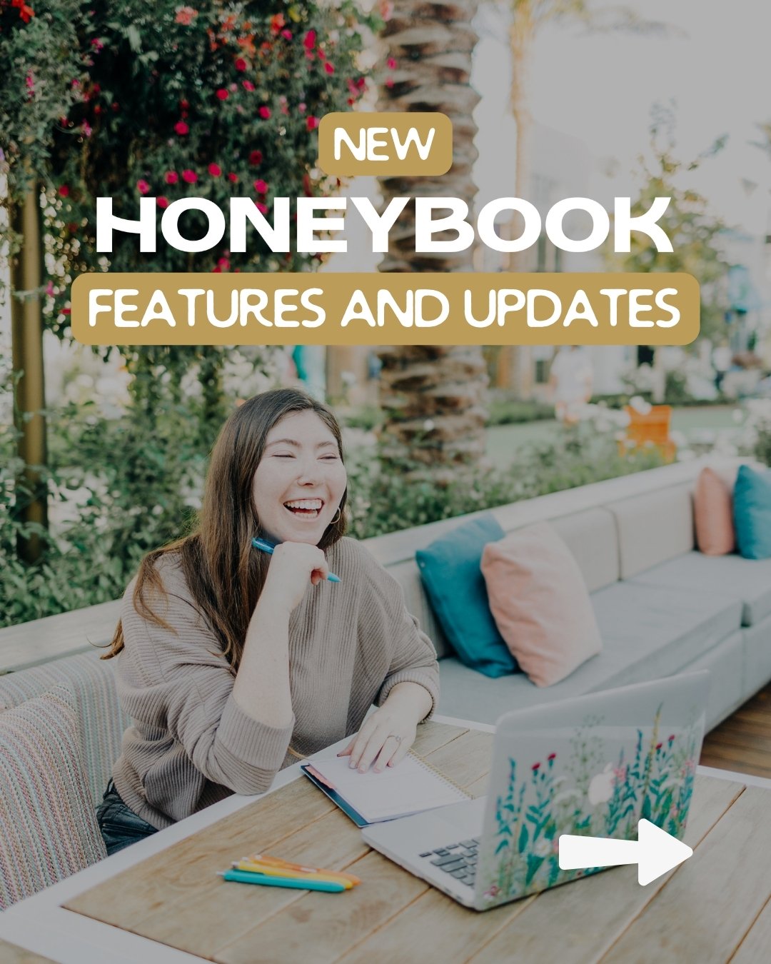 Are you ready for this?!

@honeybook recently announced some new and improved exciting updates!!

This includes&hellip;

🌼 AI composer for projects
🌼 Assign automated tasks to team members
🌼 Smart fields within a text block
🌼 Mark smart files as 