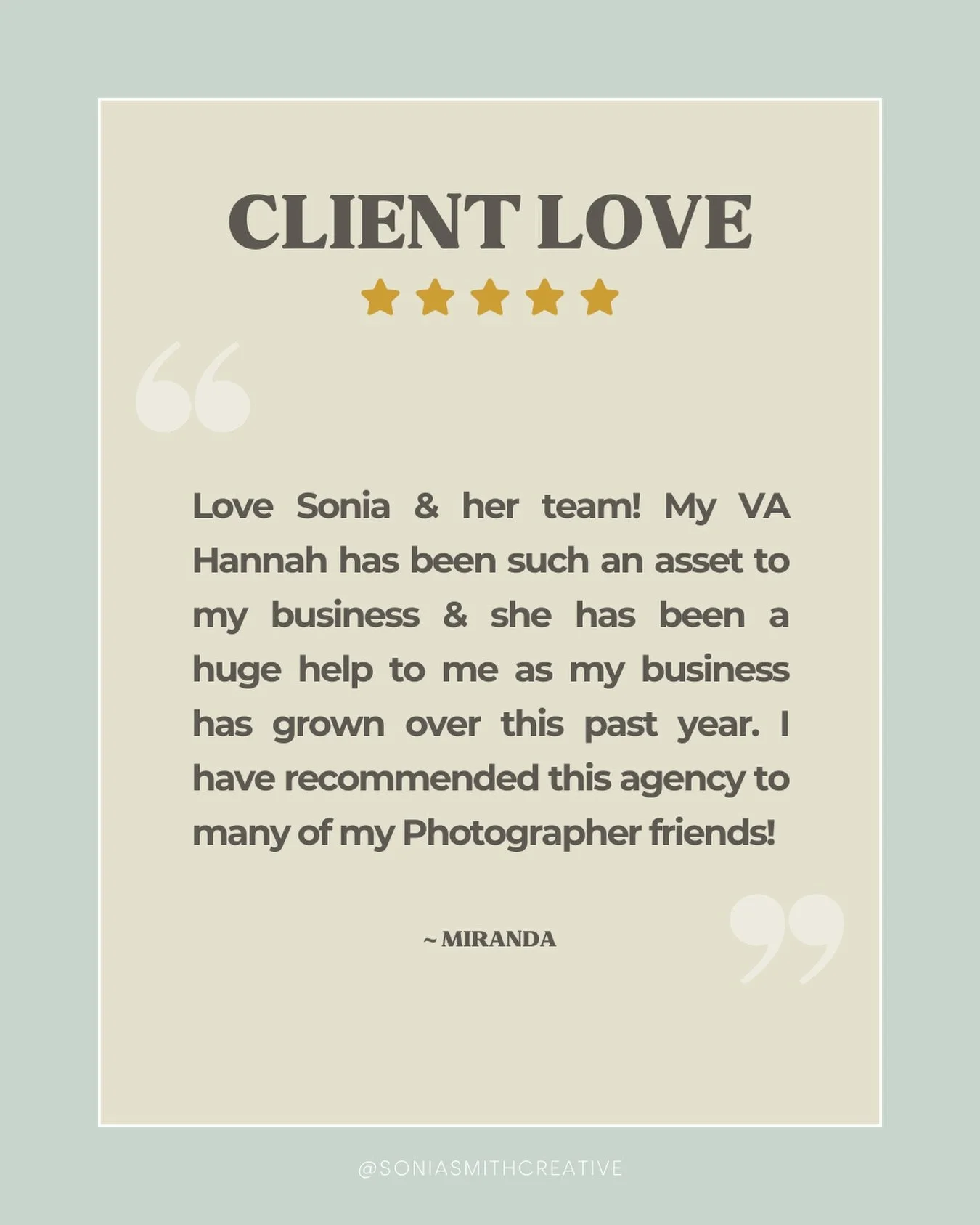 If we&rsquo;re in love with what we do, then we&rsquo;re OBSESSED with our clients 🥰

From photographers to planners to any kind of creative pursuit, we love getting to connect with and support fellow small business owners on their journey.

And get