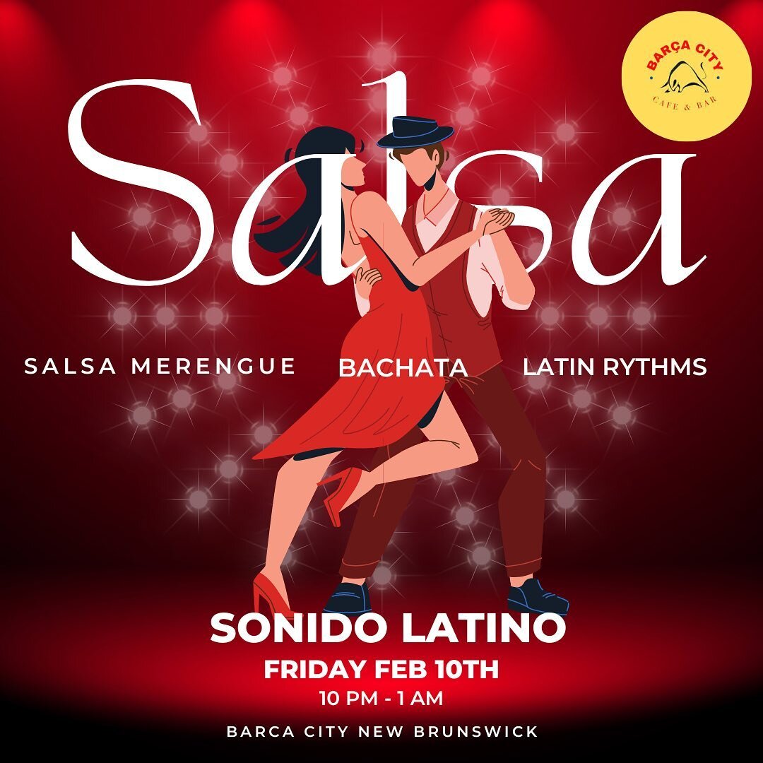 Salsa night! Don&rsquo;t miss out on the fun💃 February 10th, starting at 10pm 

#salsa #salsadancing #newbrunswick #nj #barcacity