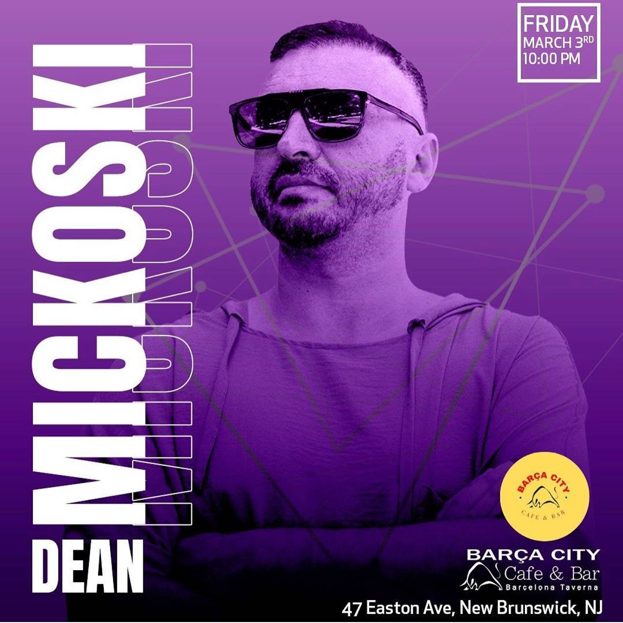 DJ Dean Mickoski NYC - Europe - New Brunswick! Once in a blue moon opportunity!
.
.
.
.
#housemusic #deephousemusic #newbrunswciknj #rutgersuniversity #beats #cocktails